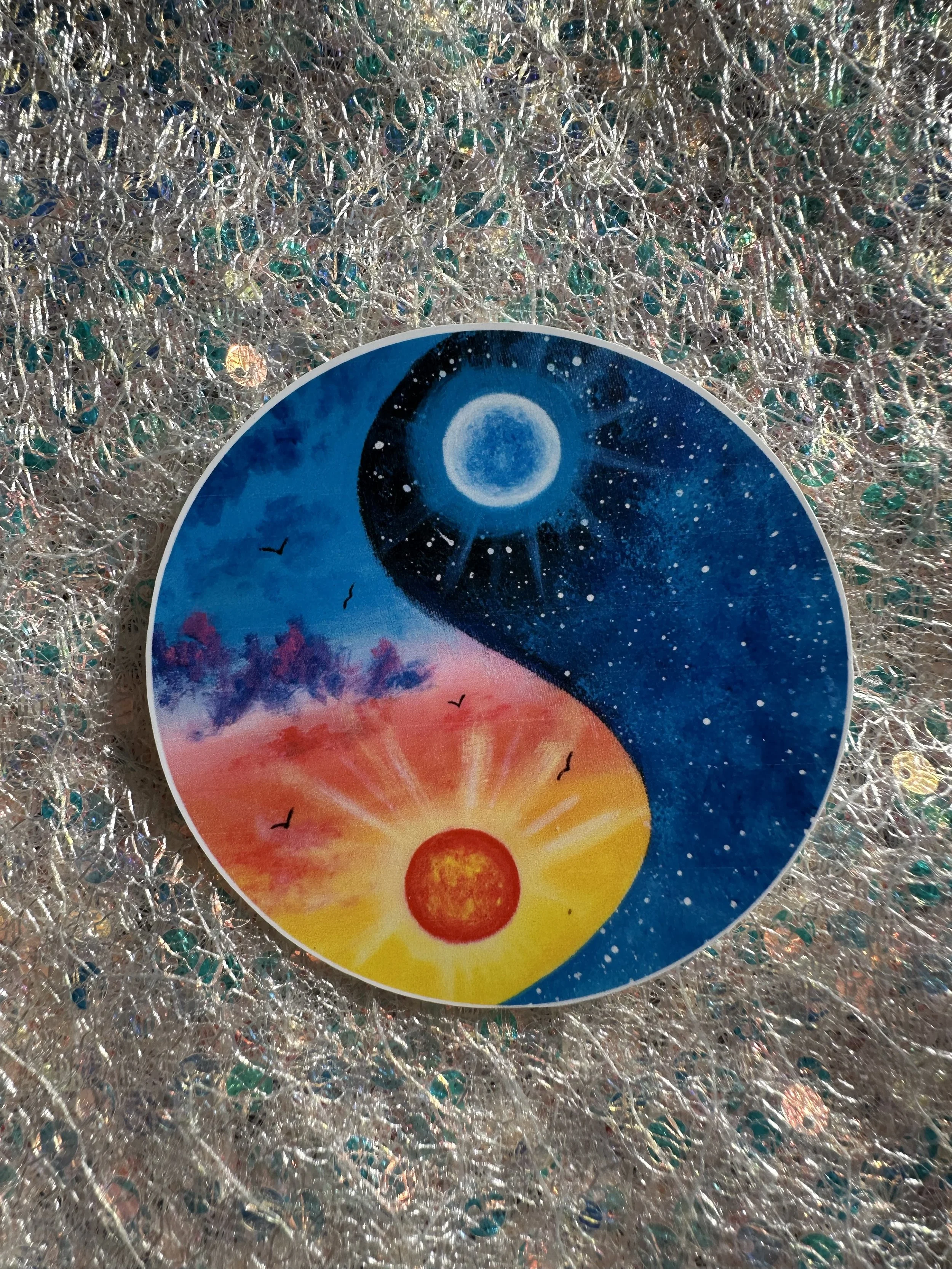Sun & Moon Sticker