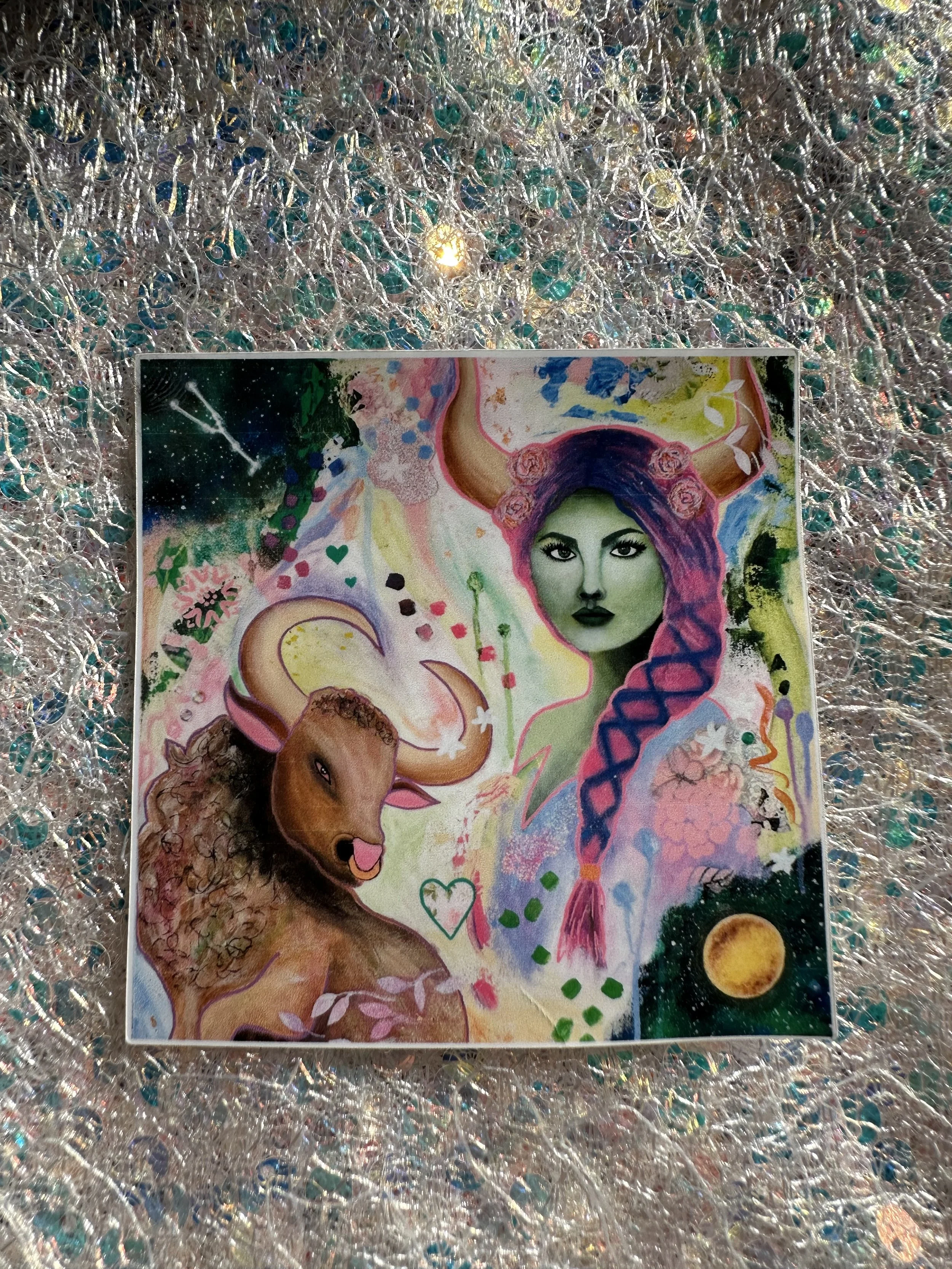 Taurus Zodiac Sticker