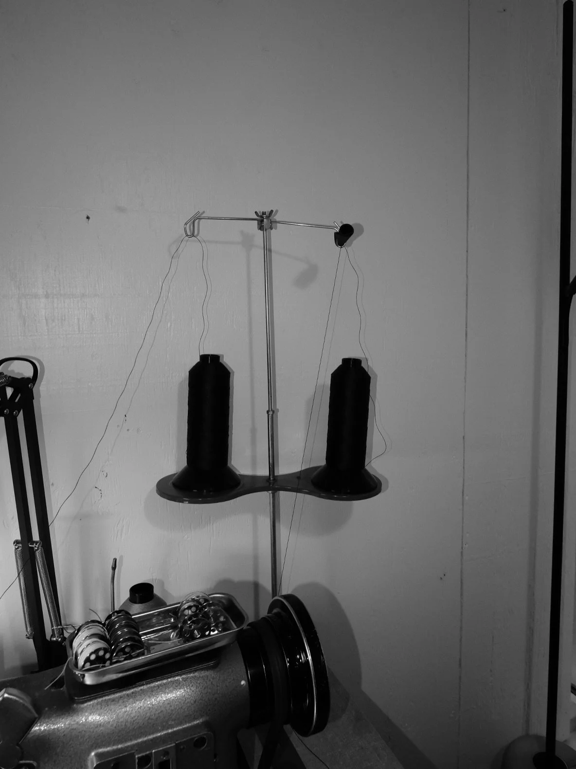 IN STUDIO, in black and white.