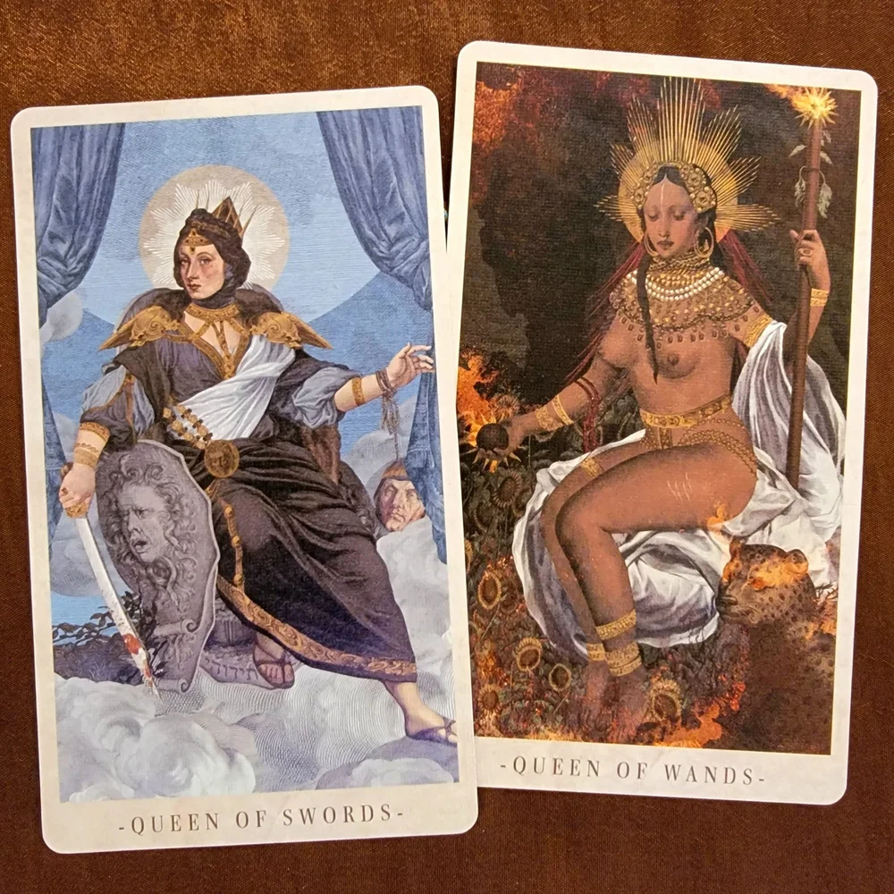 Queen of Swords &amp; Queen of Cups