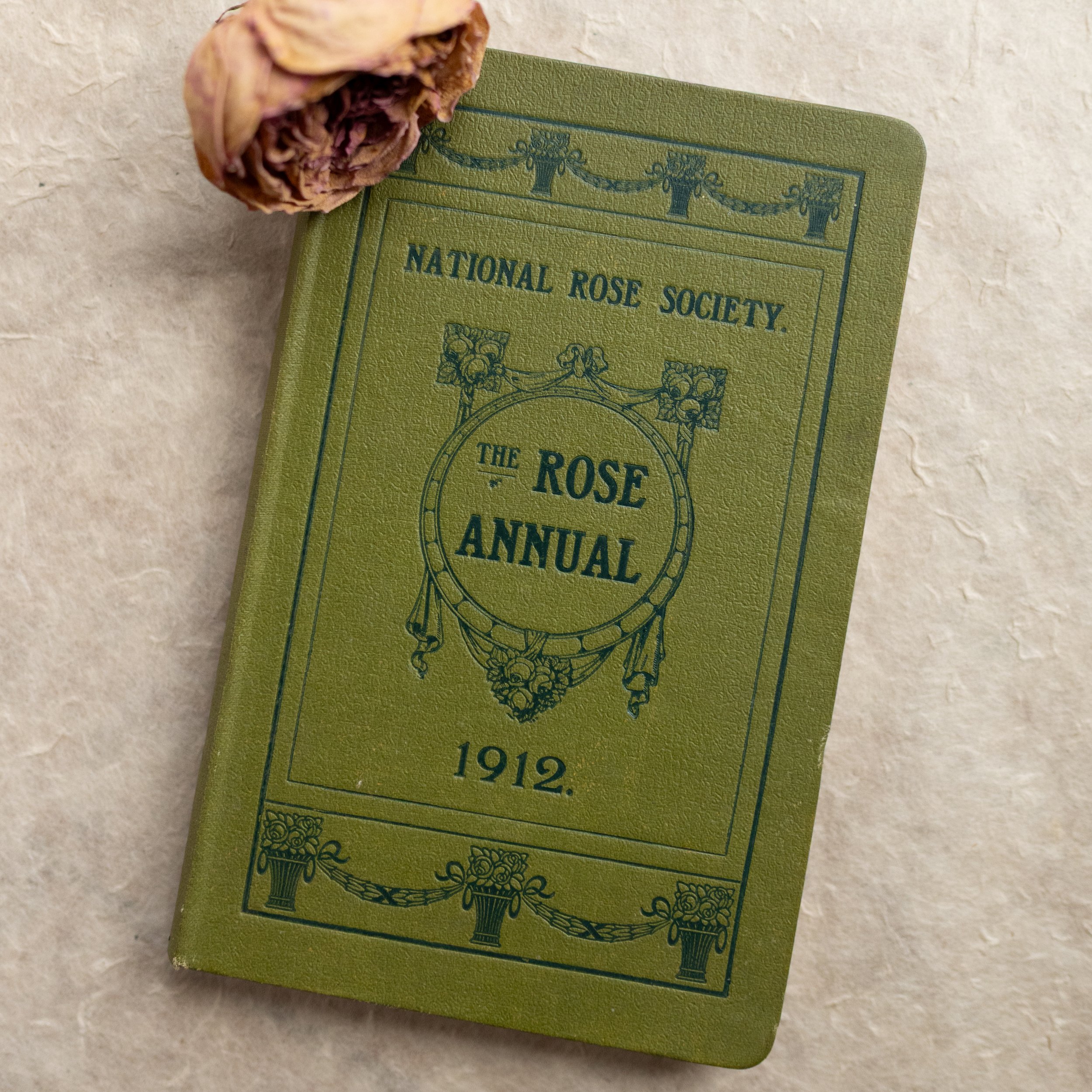Vintage Book - The Rose Annual For 1912
