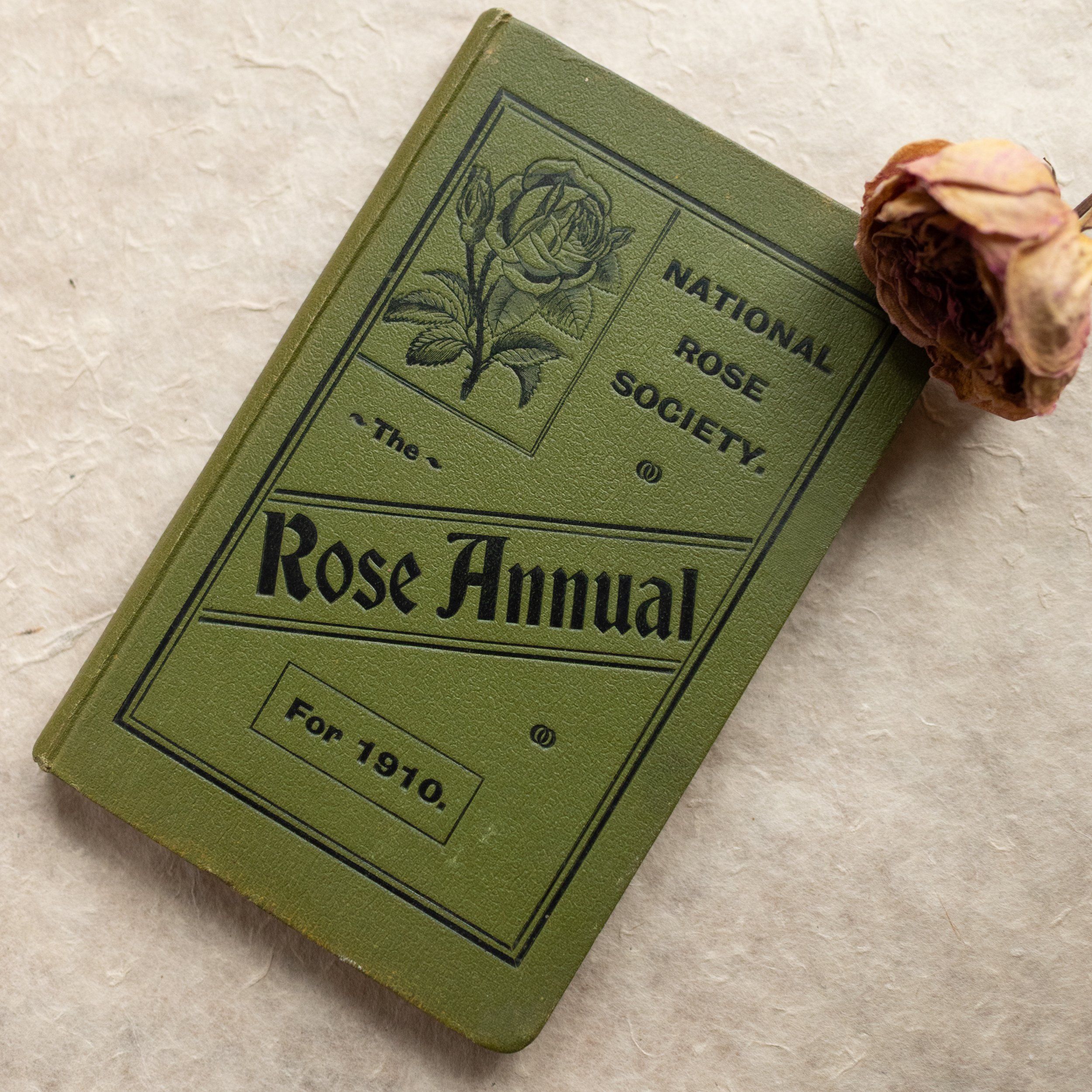 Vintage Book - The Rose Annual For 1910