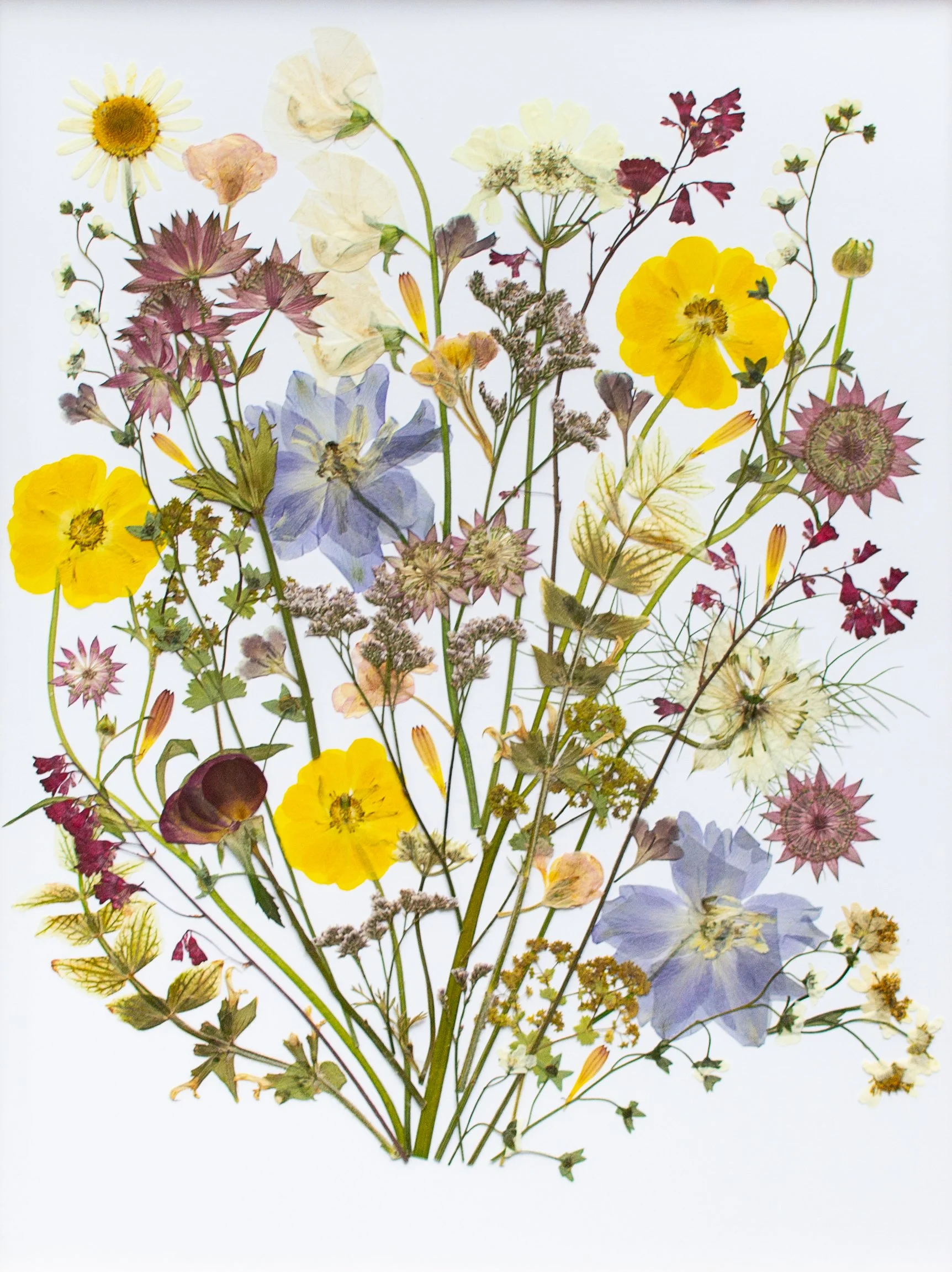 A3 Wild Bouquet style on white background