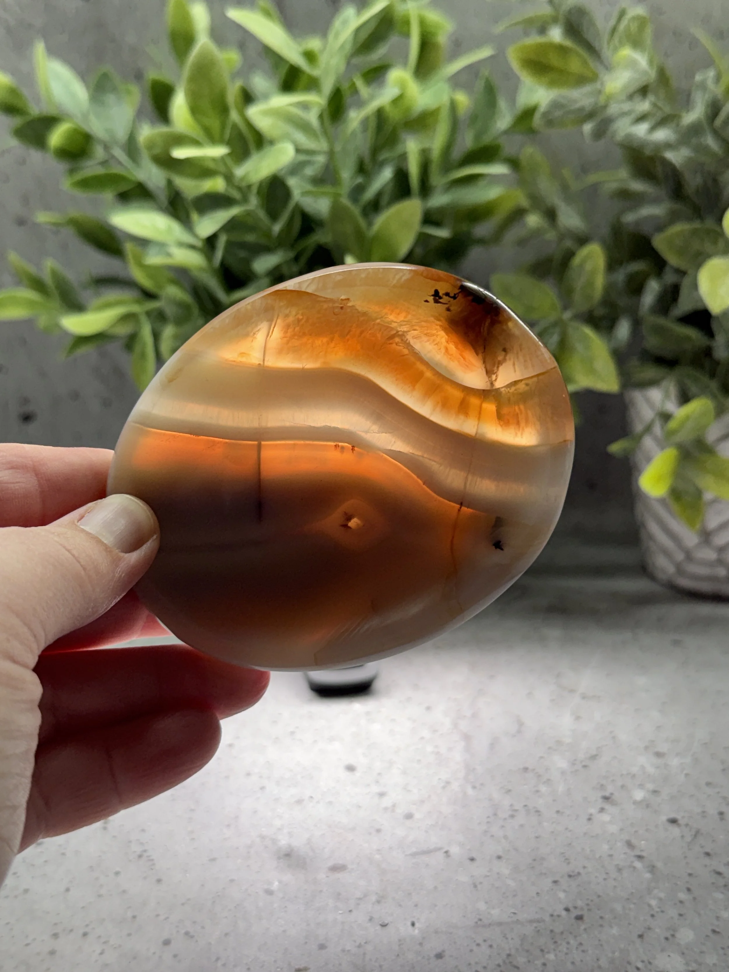 Banded Agate Bowl 20x