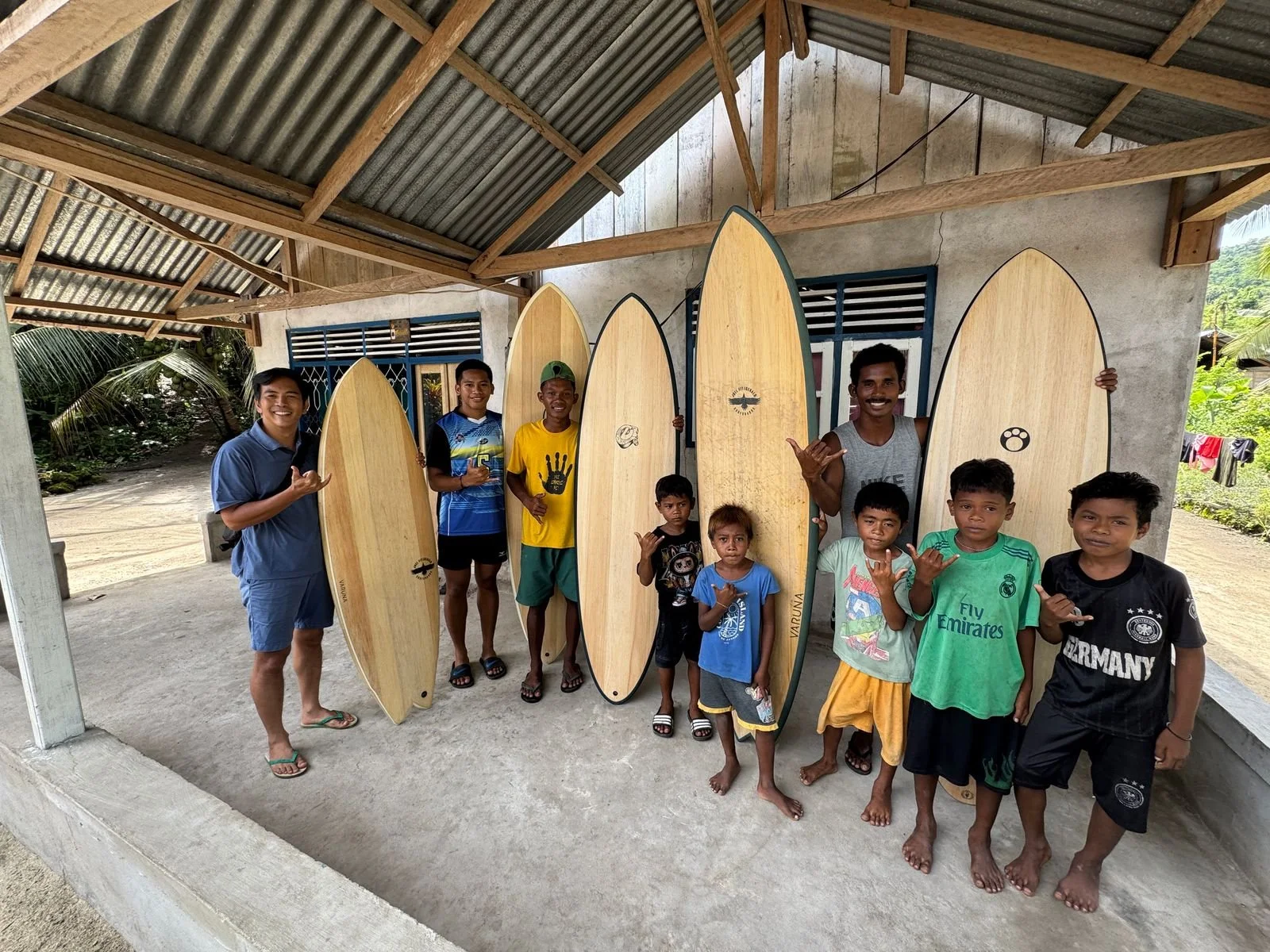 Surfboards to Morotai, Indonesia!