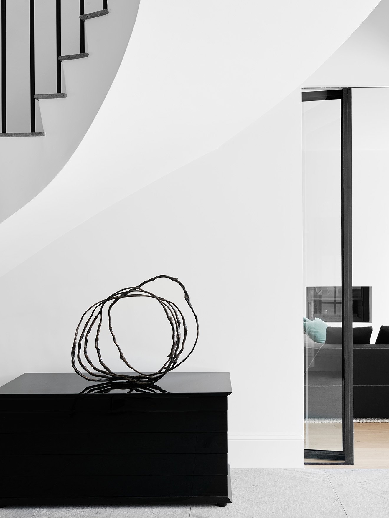 Robson Rak Interior Design contemporart twisted black twig sculpture.jpg