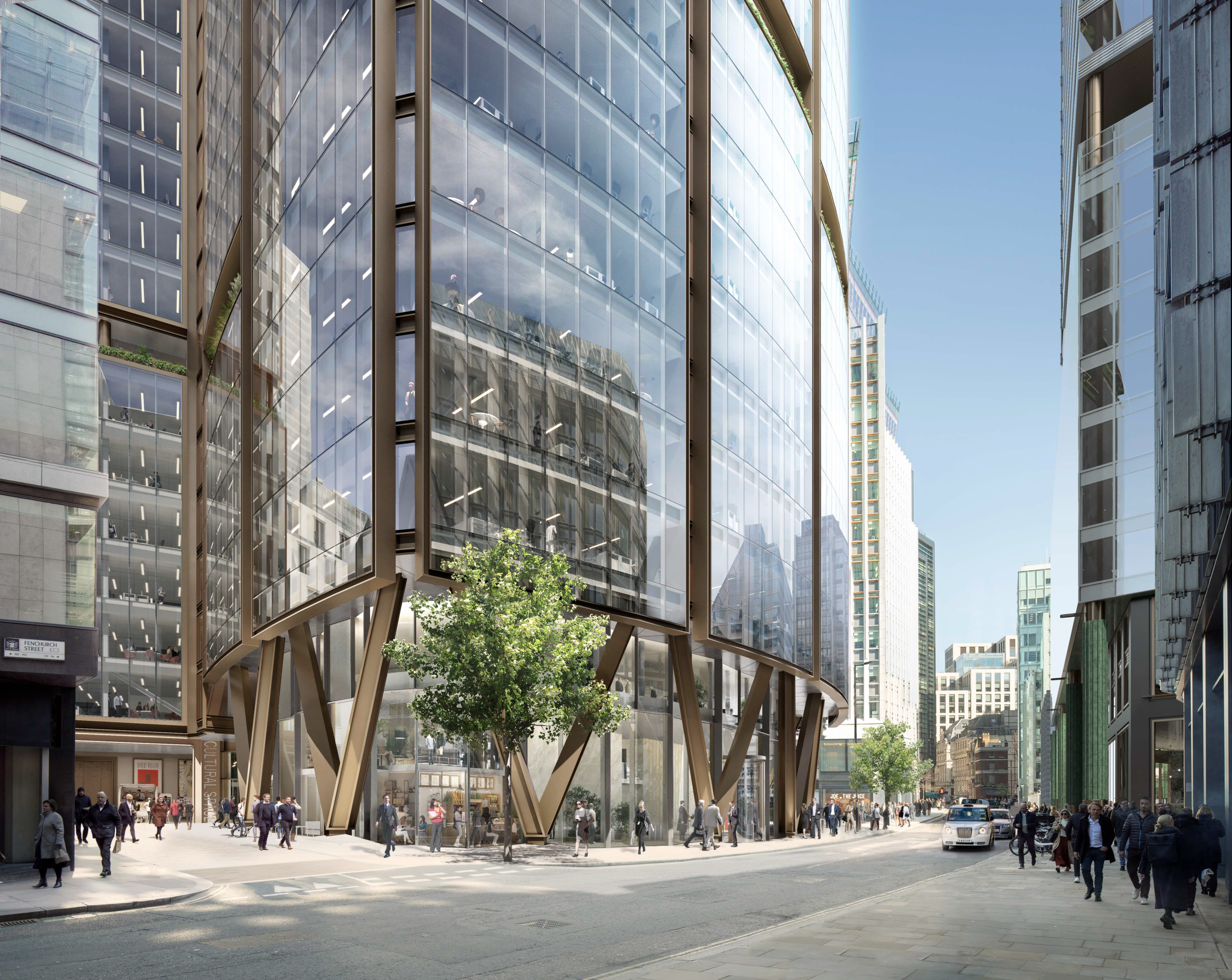 130 Fenchurch Street: WilkinsonEyre Reveals Plans for a Landmark Tower in the City of London