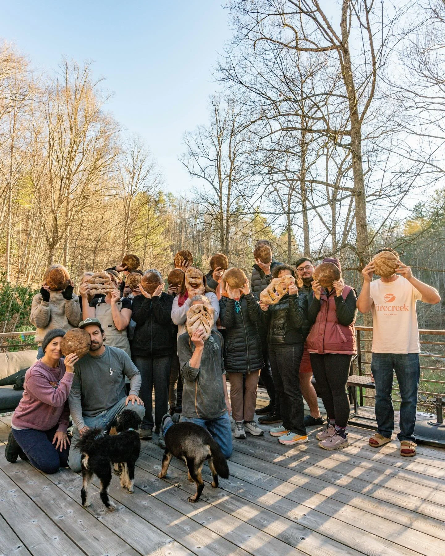 Back to back sourdough baking retreats were all that we envisioned and more. Jonathan Stevens is a rockstar, and @lifeatsourhouse was the glue that brought it all together. 

The sourdough community was beautiful, the food was sublime, weather was pe