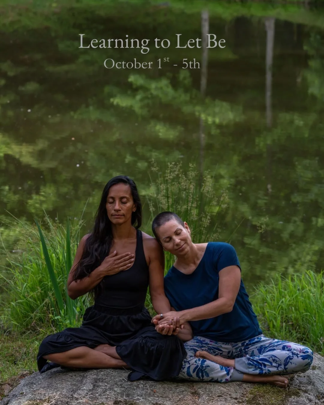 In the Fall, as the mountains exhale, we are invited to do so as well. 

Please join @christymckenzie + @flow_intuit (Jodi Carey) for a 4 night retreat, Oct 1-5, in the magic of autumn in the Blue Ridge Mountains. Firecreek Retreat&rsquo;s 65 wooded 