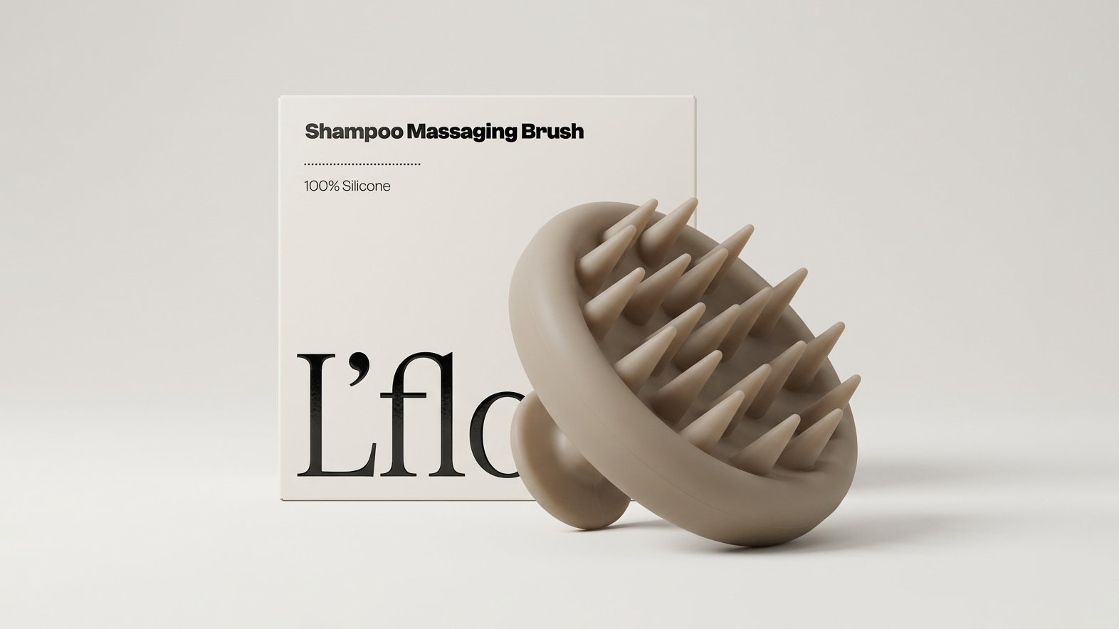 L'floof Shampoo Massaging Brush
