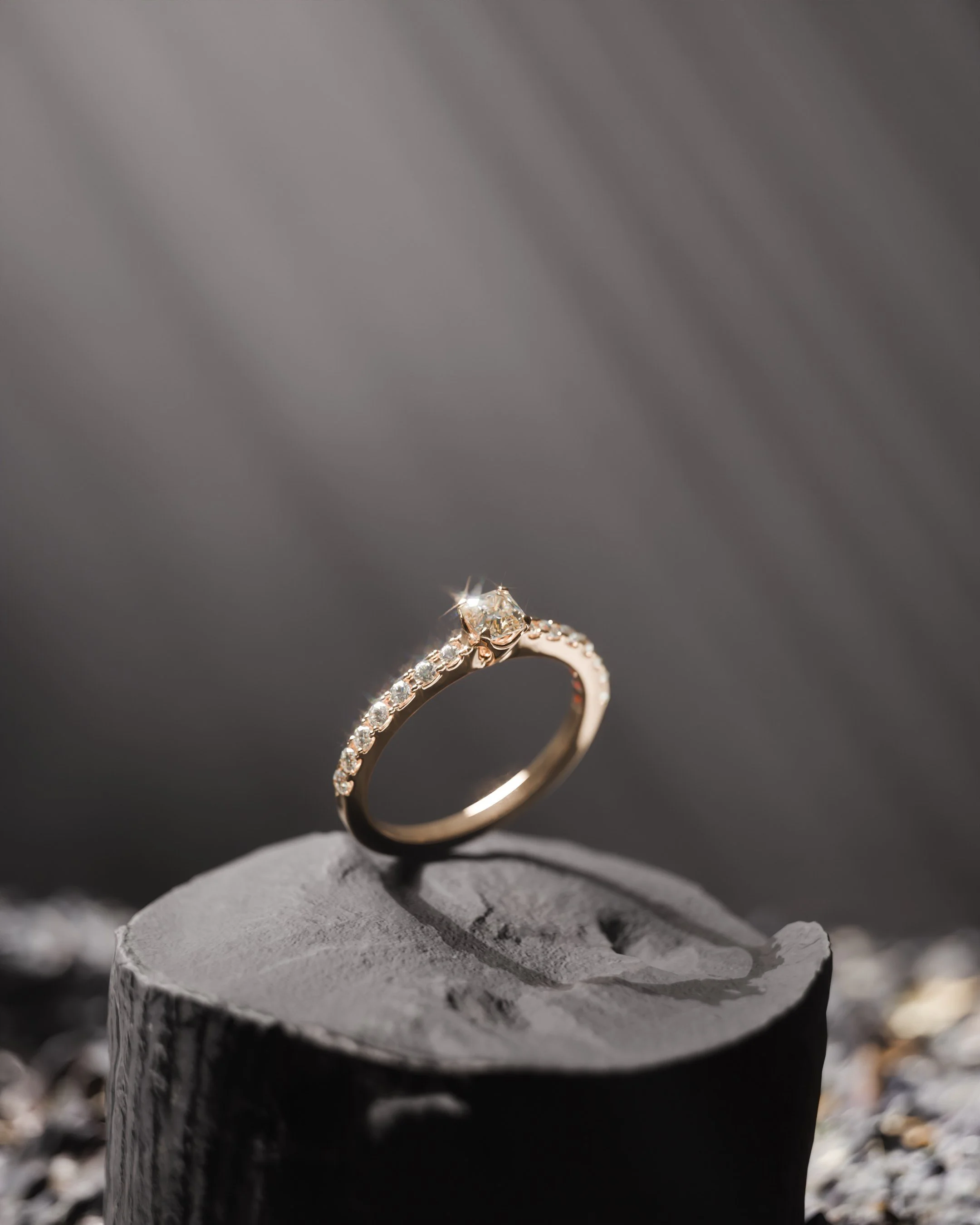 3D ring animation for jewellery brand social media