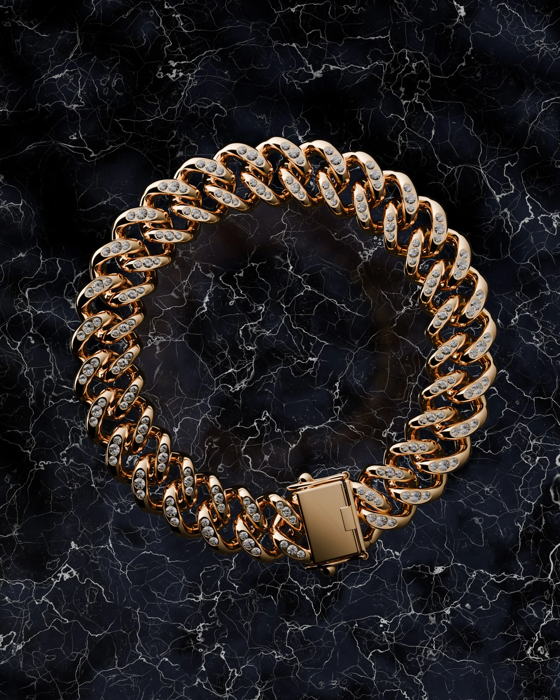CGI product photography  photorealistic jewellery render by Stefan Oprea London