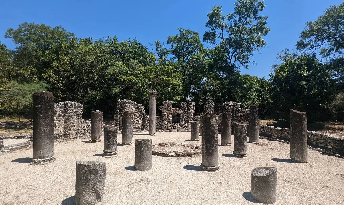 More from the amazing Butrint in Southern Albania. #nofilter

There's a mosaic floor underneath the dirt that they keep on to protect it from the elements... It comes out every few years for display. 

#travel #travelgram #condenasttraveller
#instatr