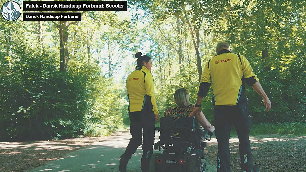 Samarbejde med Falck: Scooter