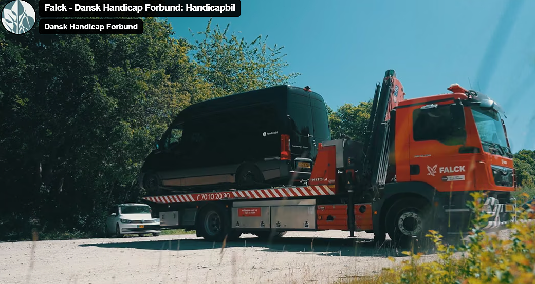 Samarbejde med Falck: Handicapbil