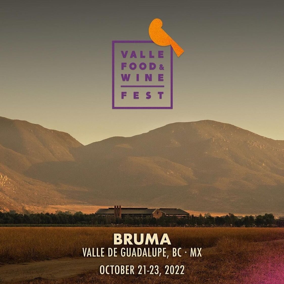 Get ready. Get tickets. @vallefoodandwinefest in October. 🙌🏻 Repost from @vallefoodandwinefest
&bull;
BRUMA. Valle Food &amp; Wine Festival&rsquo;s new home. We couldn&rsquo;t be happier. 🥂 {Tickets on sale next week!} #vfwf #vallefoodandwinefest