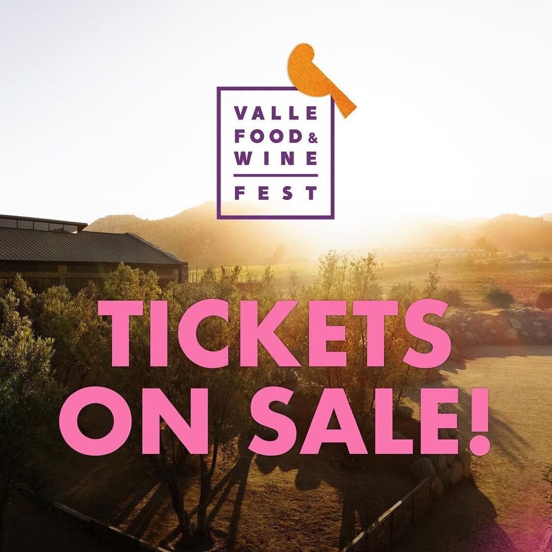 Ready, Set, GO! Tickets are now on sale and will go fast! Some of the best chefs from both sides of the border cooking over live fire 🔥 and the best news? Frank Ostini is coming and bringing the big rig from @hitchingpost2 ! @vallefoodandwinefest  #