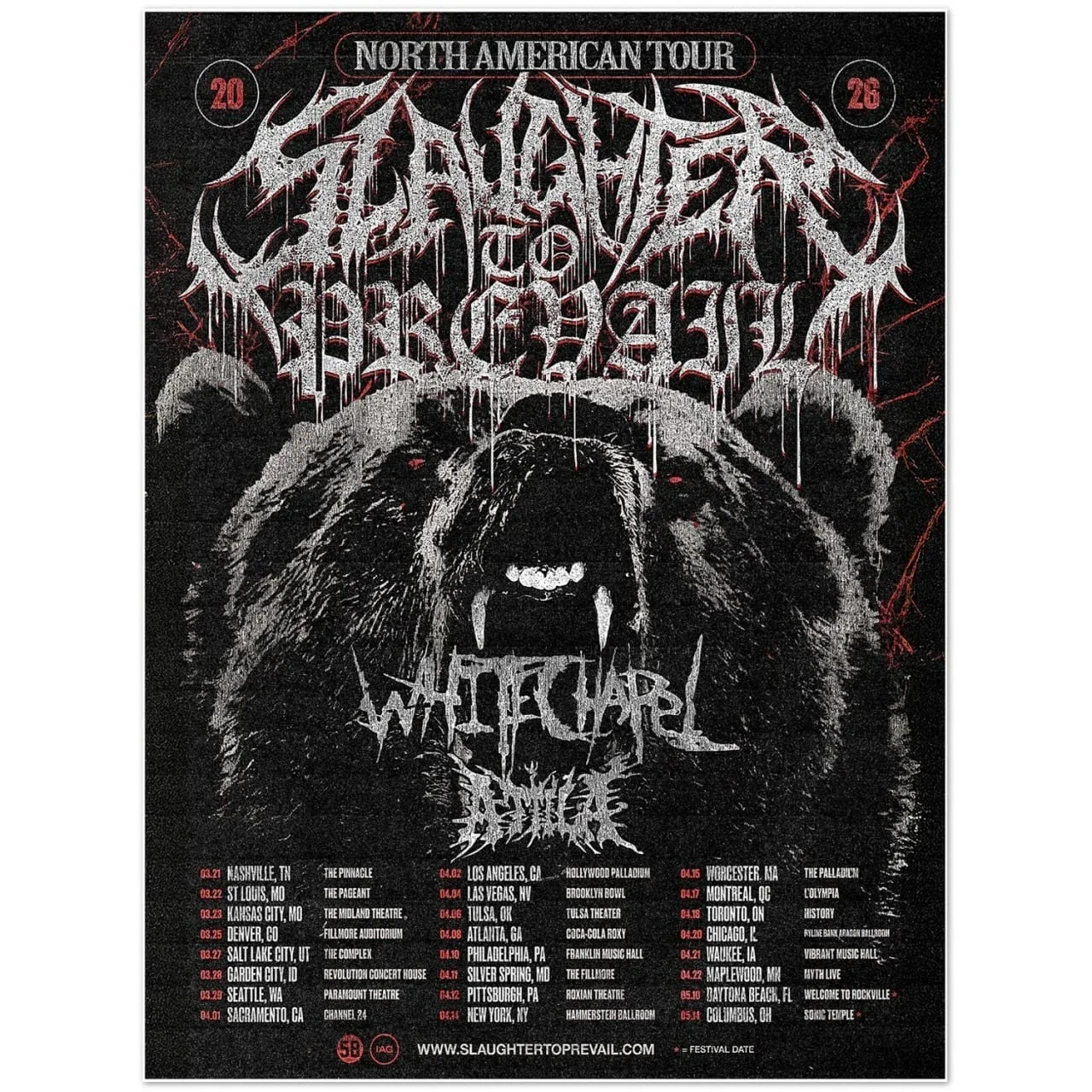 Slaughter To Prevail North American Tour