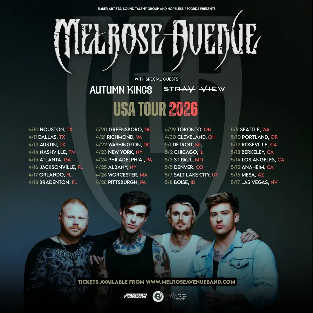 Melrose Avenue USA Tour 2026