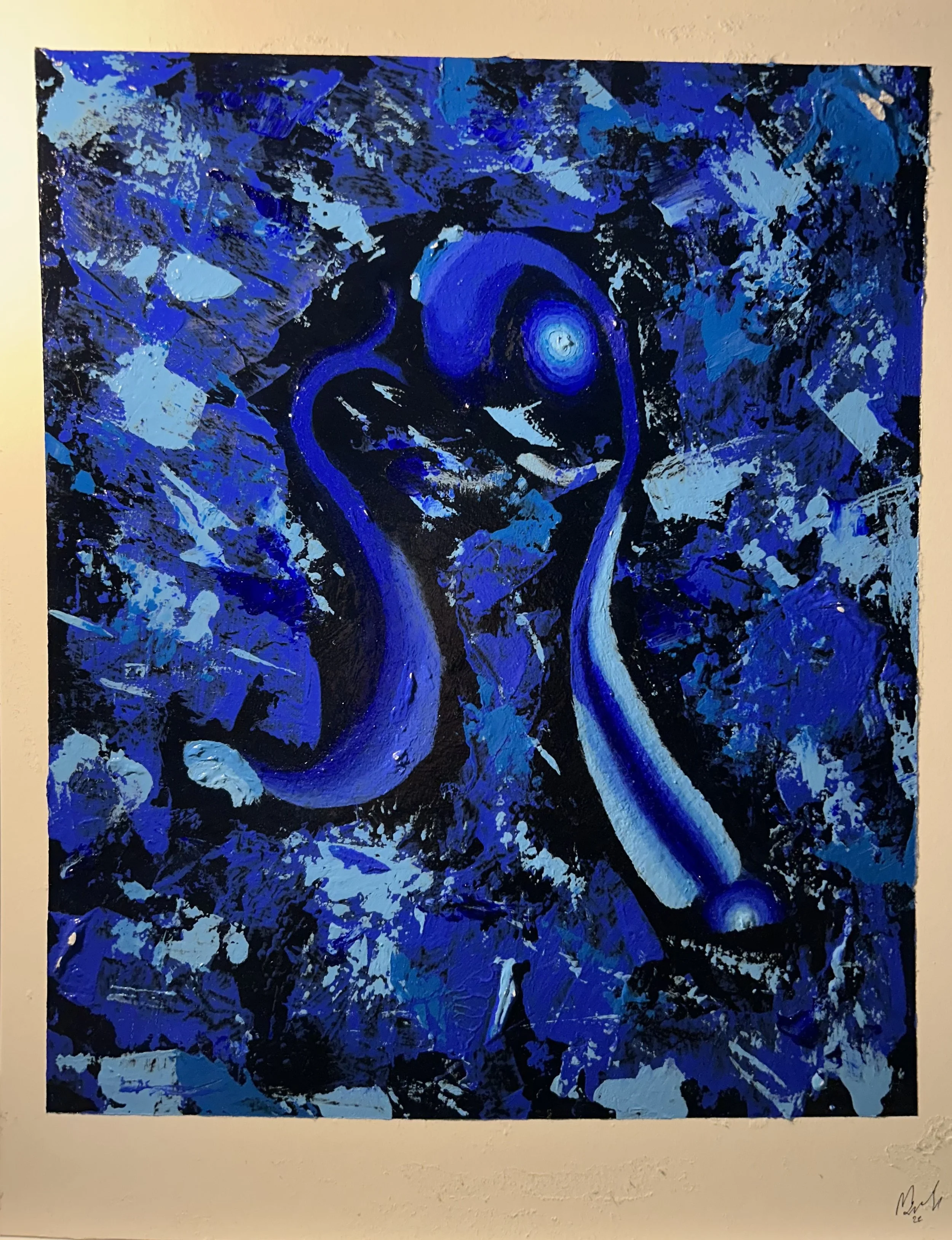 ""
12x16-inch acrylic on illustration board