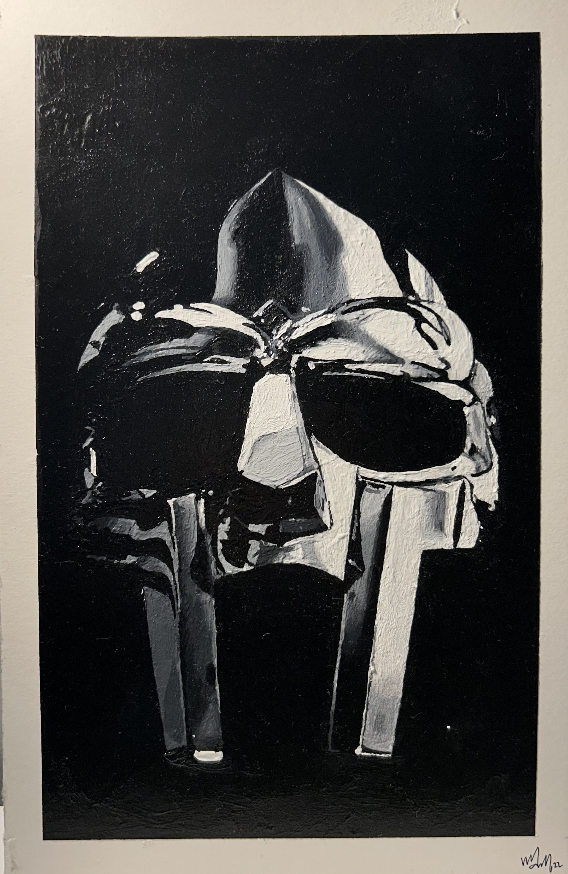 CHROMED OUT
7.5x11-inch acrylic on illustration board