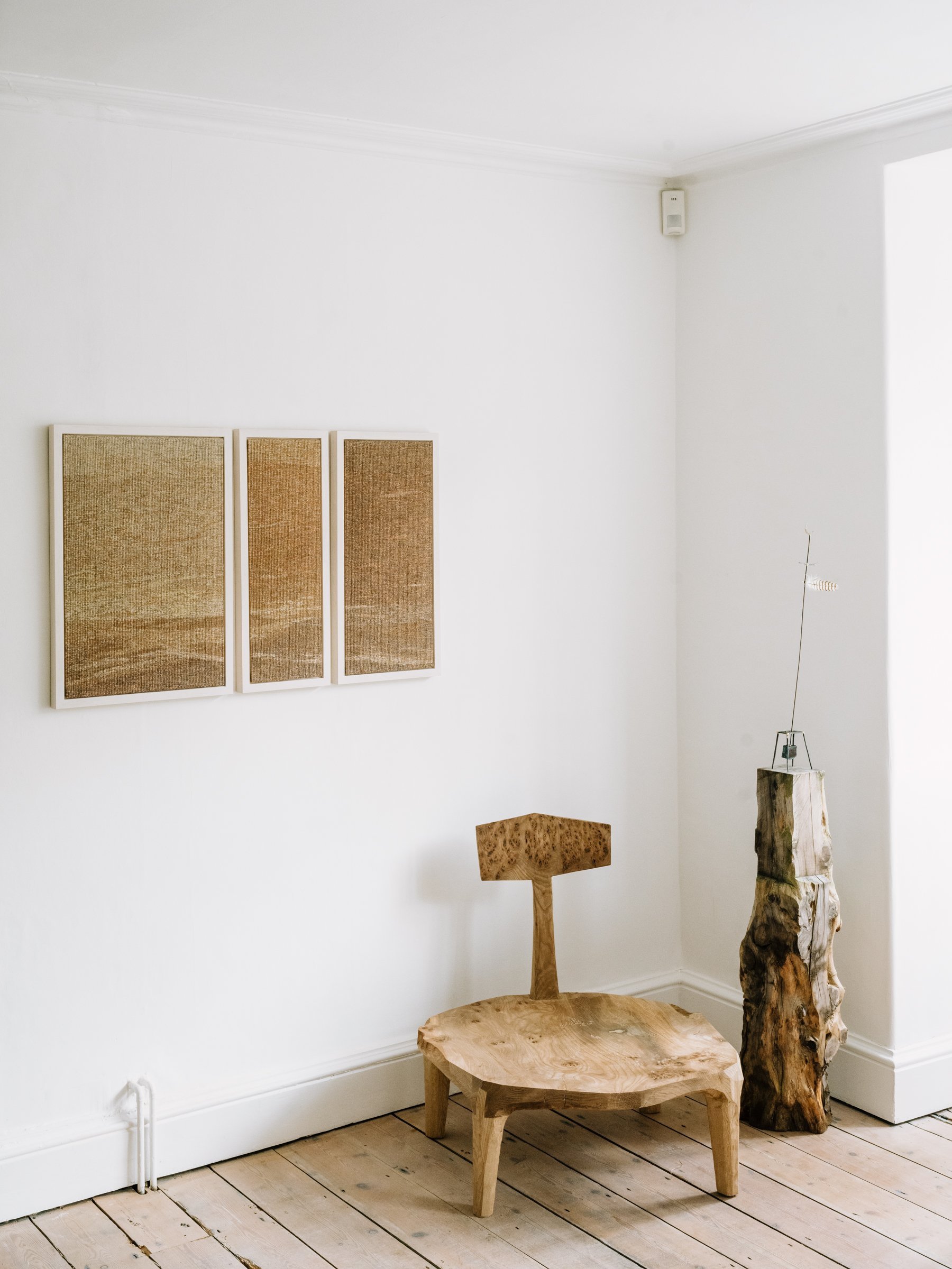 Fall Light into Winter installation shot Make Hauser and Wirth
