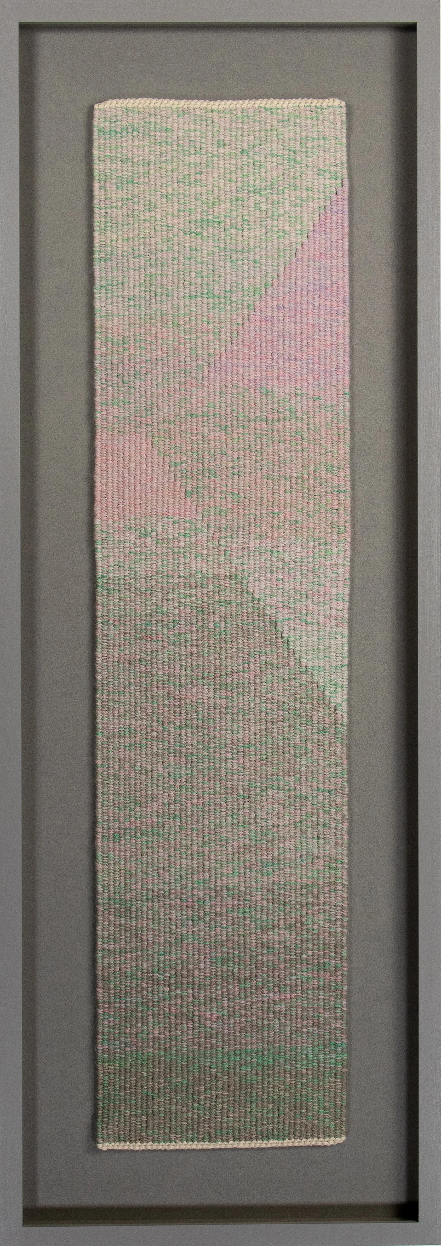 Stillness: wool and cotton :  87.5 x 31 cm