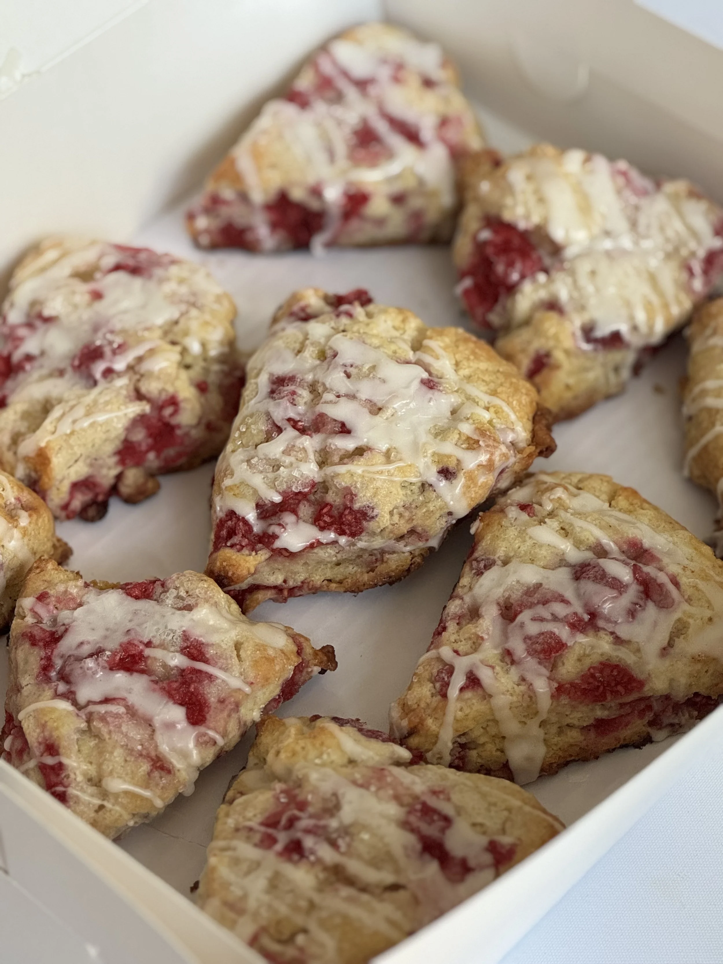Raspberry Scones