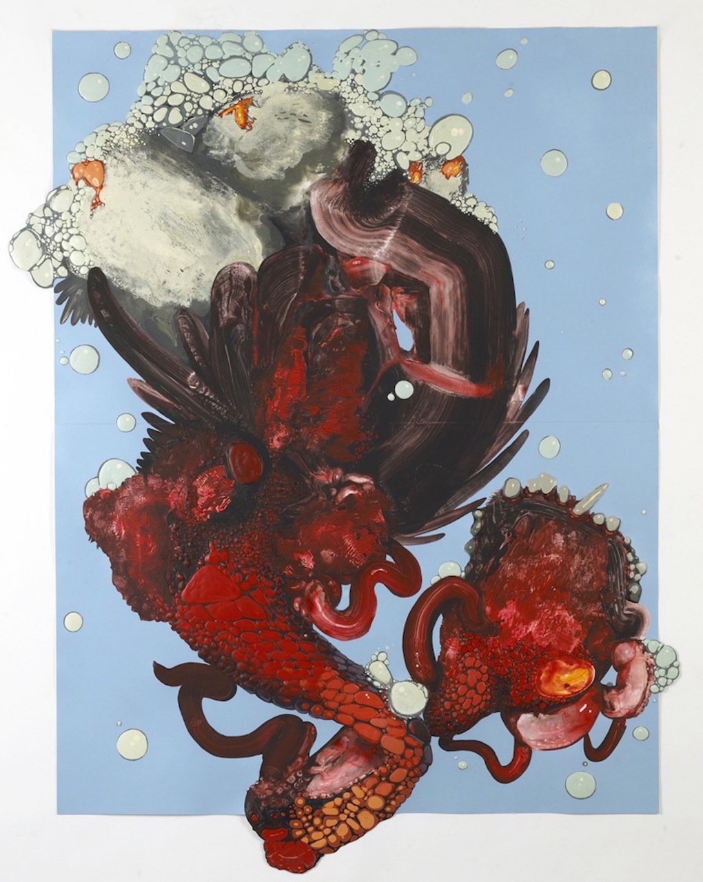 Fizzing Creature giclée print