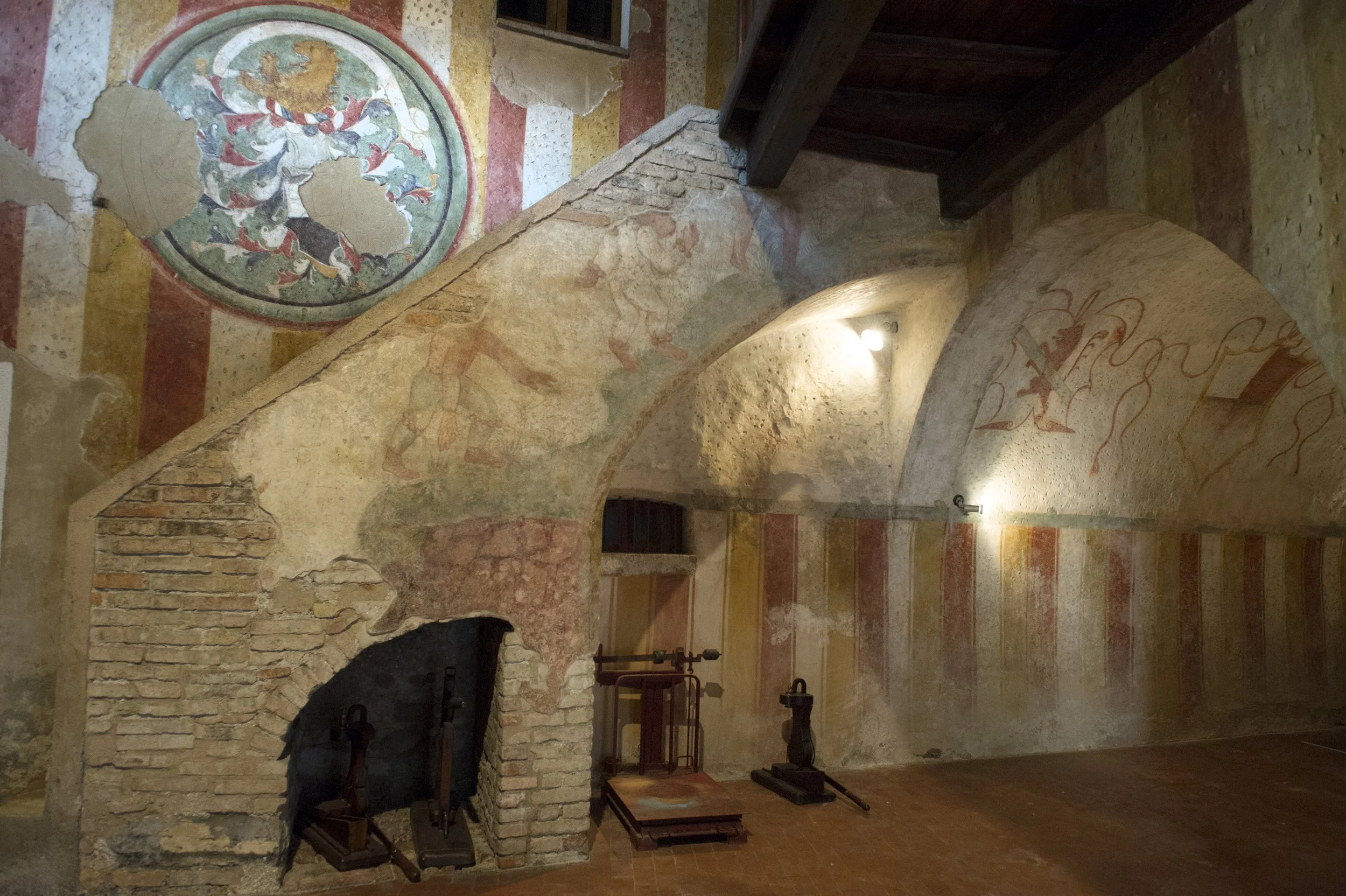 Freccianera frescoes