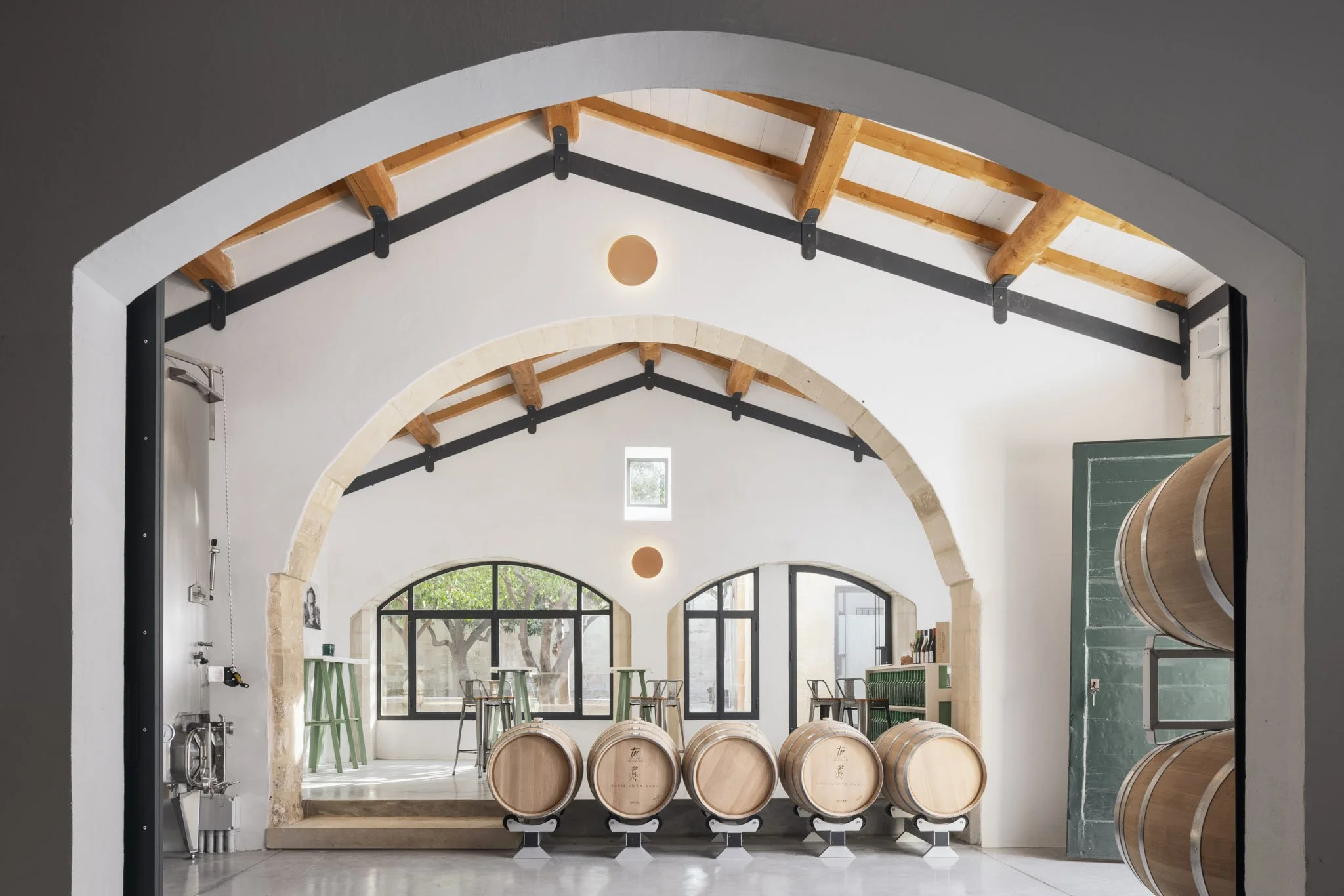 Castello Frisari cellar, Guarini family. 
Photo: Davide Galli