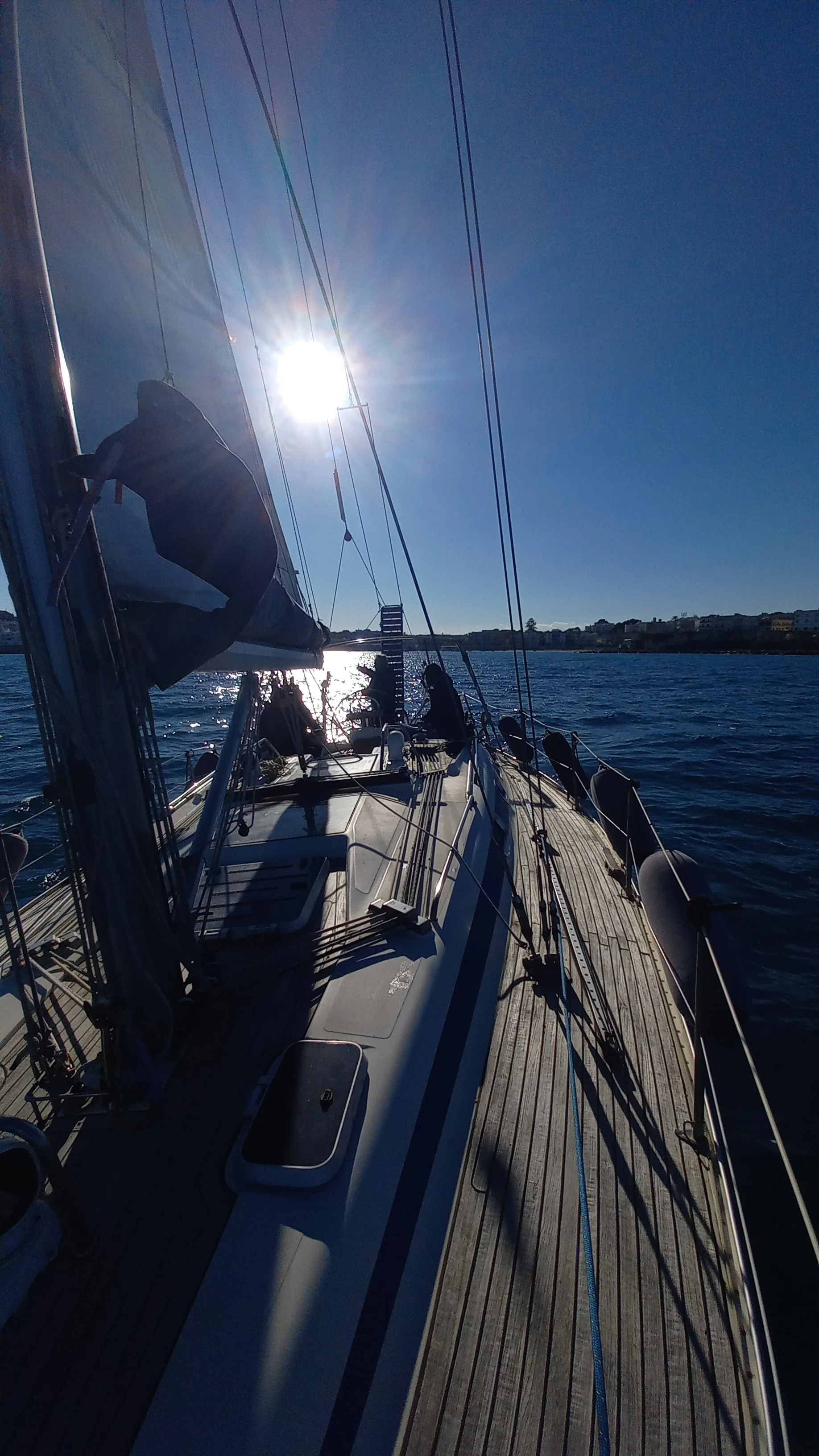 Sailing Boat in Puglia