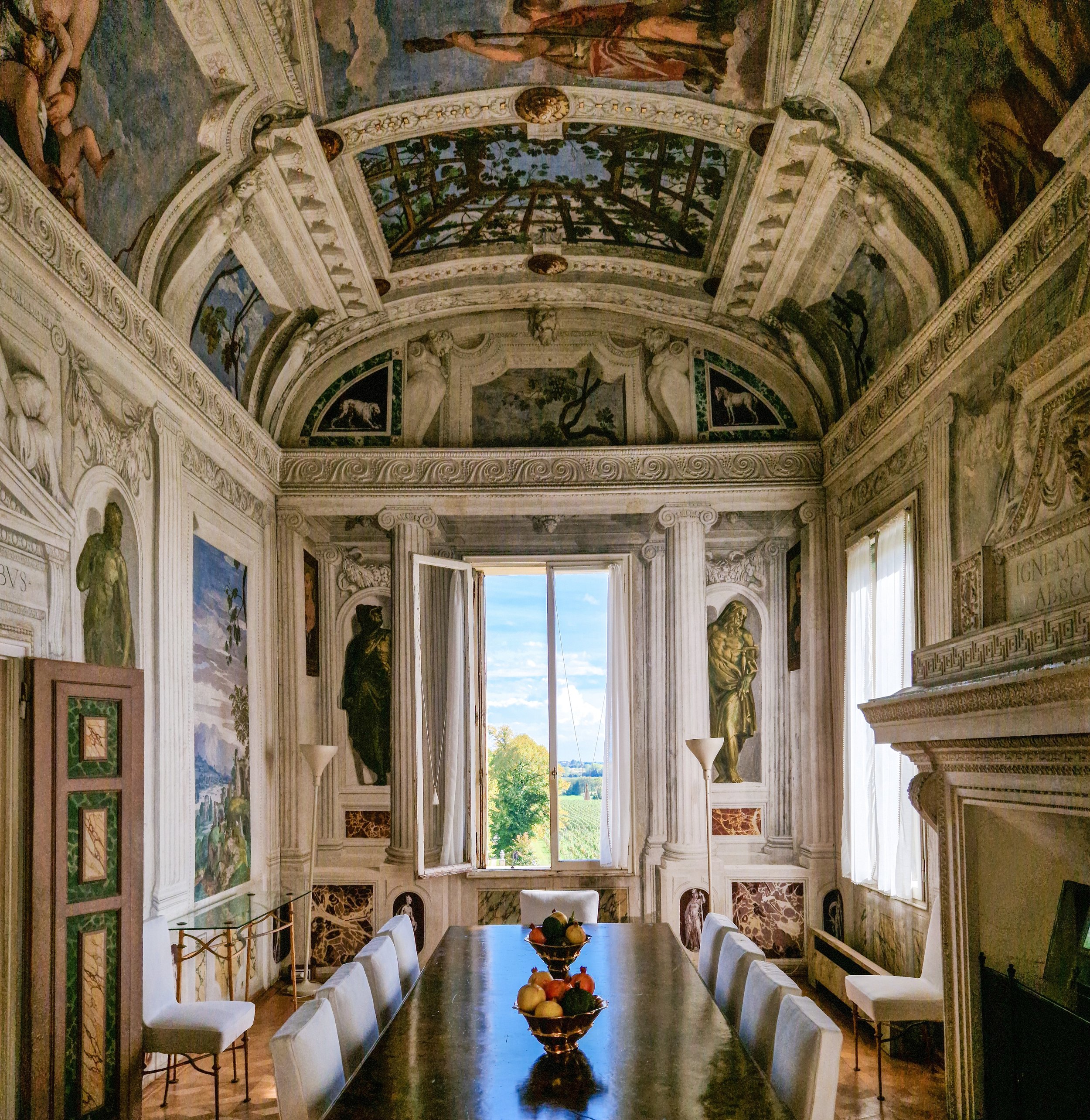 Villa di Maser , Sala di Bacco