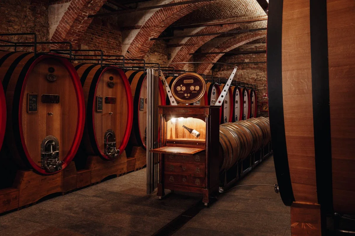 Marchesi di Barolo cellar