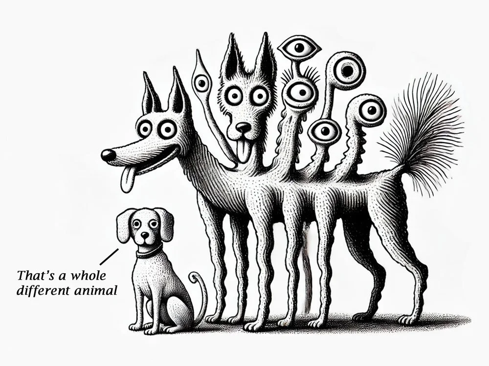 A VERY DIFFERENT ANIMAL visual data 8