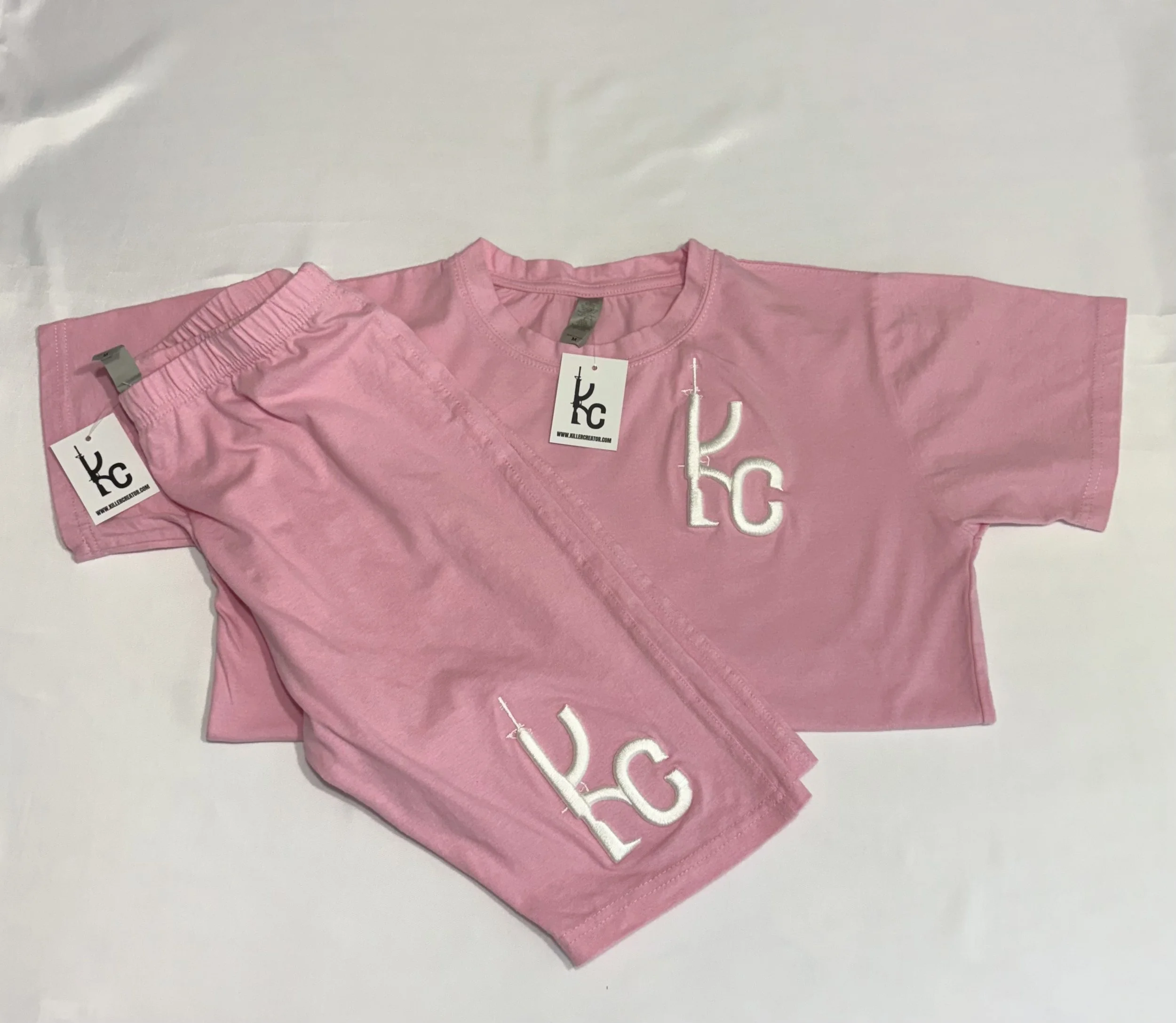 KC biker shorts set