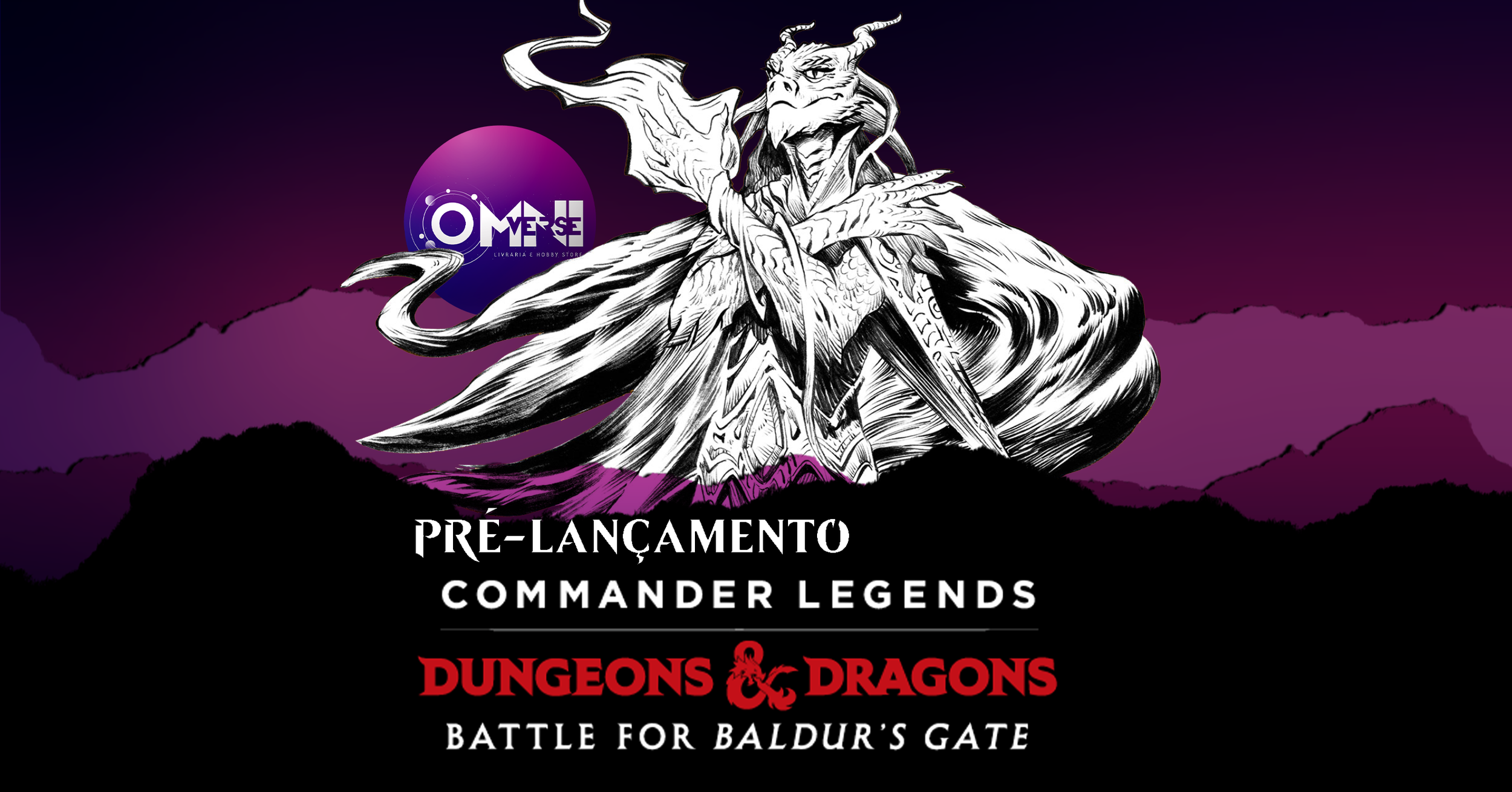 Pré-lançamento de Commander Legends Baldur’s Gate