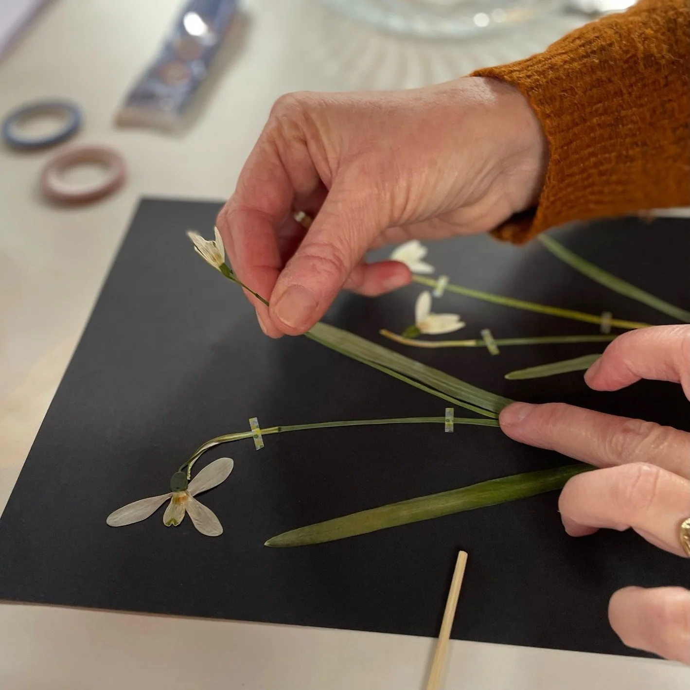 Kunst uit de bloemenpers