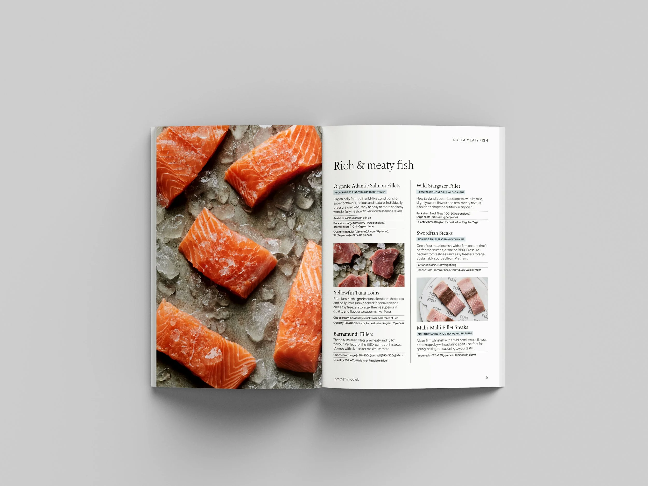 Brochures and printed literature