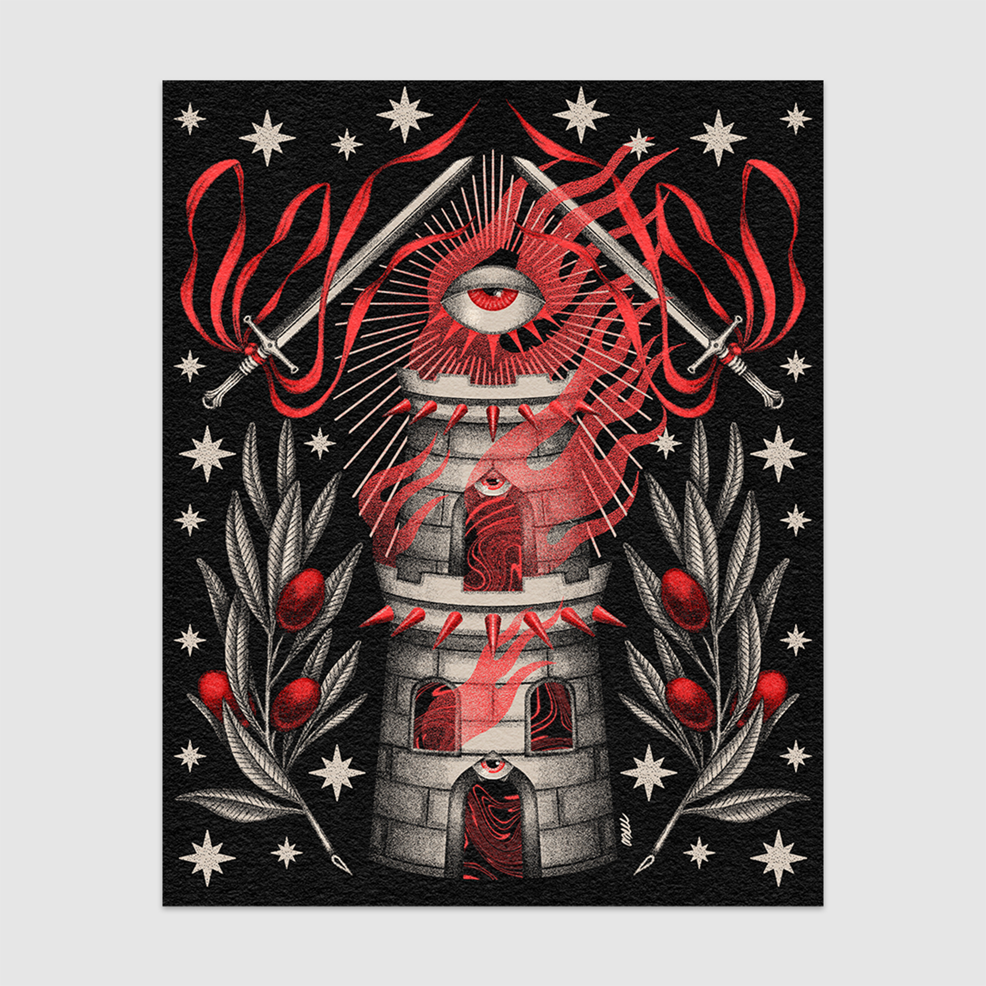 The Tower Print