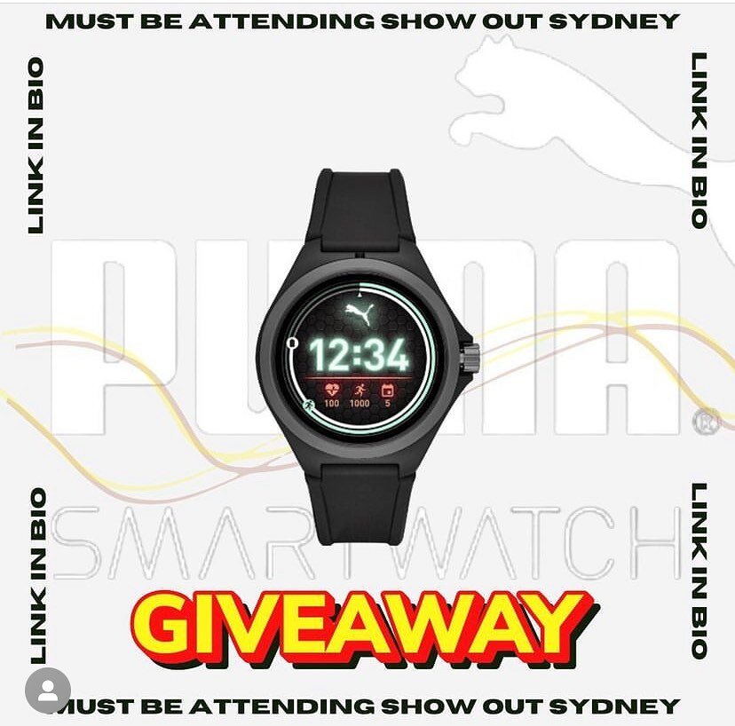 We&rsquo;re giving back to the Step Community with some AWESOME PRIZES! 🎁 

Our 7th Prize is a:
Brand New Puma Smartwatch🔥Includes essential smart features like heart rate and fitness tracking. 

To be eligible to win a prize, you must be attending