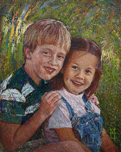 "Myers Kids", 8"x10"