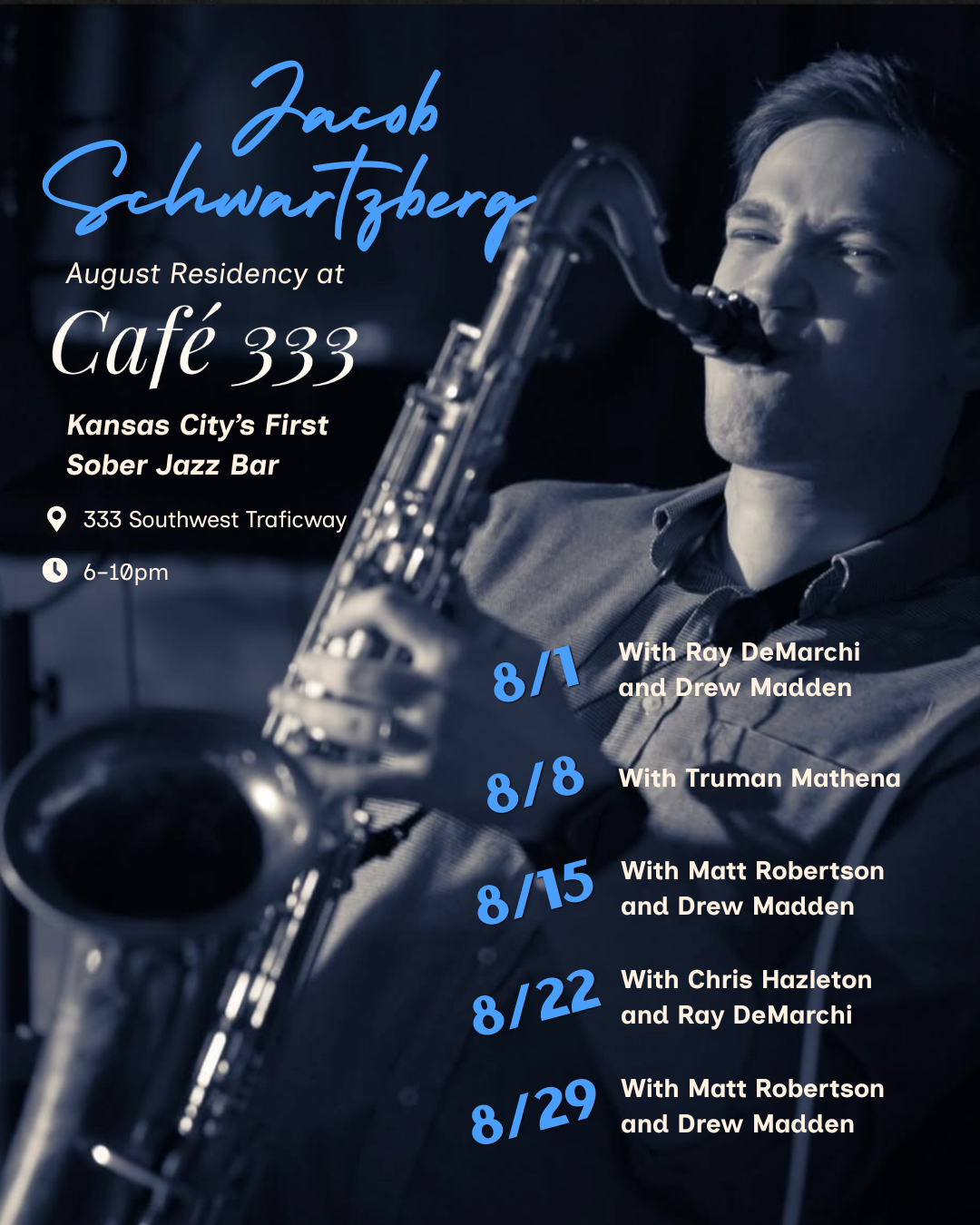 Jacob Schwartzberg Organ Band @ Café 333