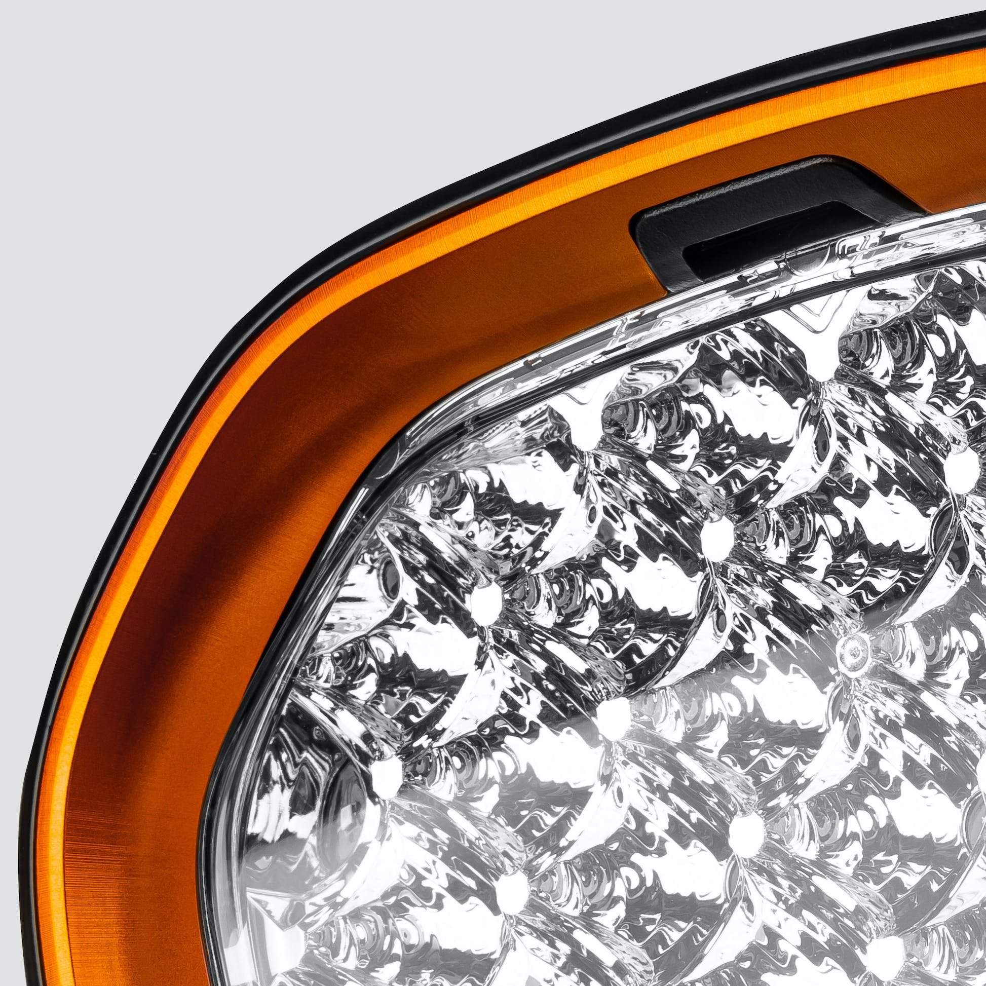 Dinfu 2 Stück 16,8-Zoll Blinken LED Warnleuchte Orange + weißes  Leuchtfeuer, Sicherheitswarnleuchten mit 32 LEDs für Baufahrzeuge, LKWs  (mit Zigarettenanzünder)-26 modes: : Auto & Motorrad