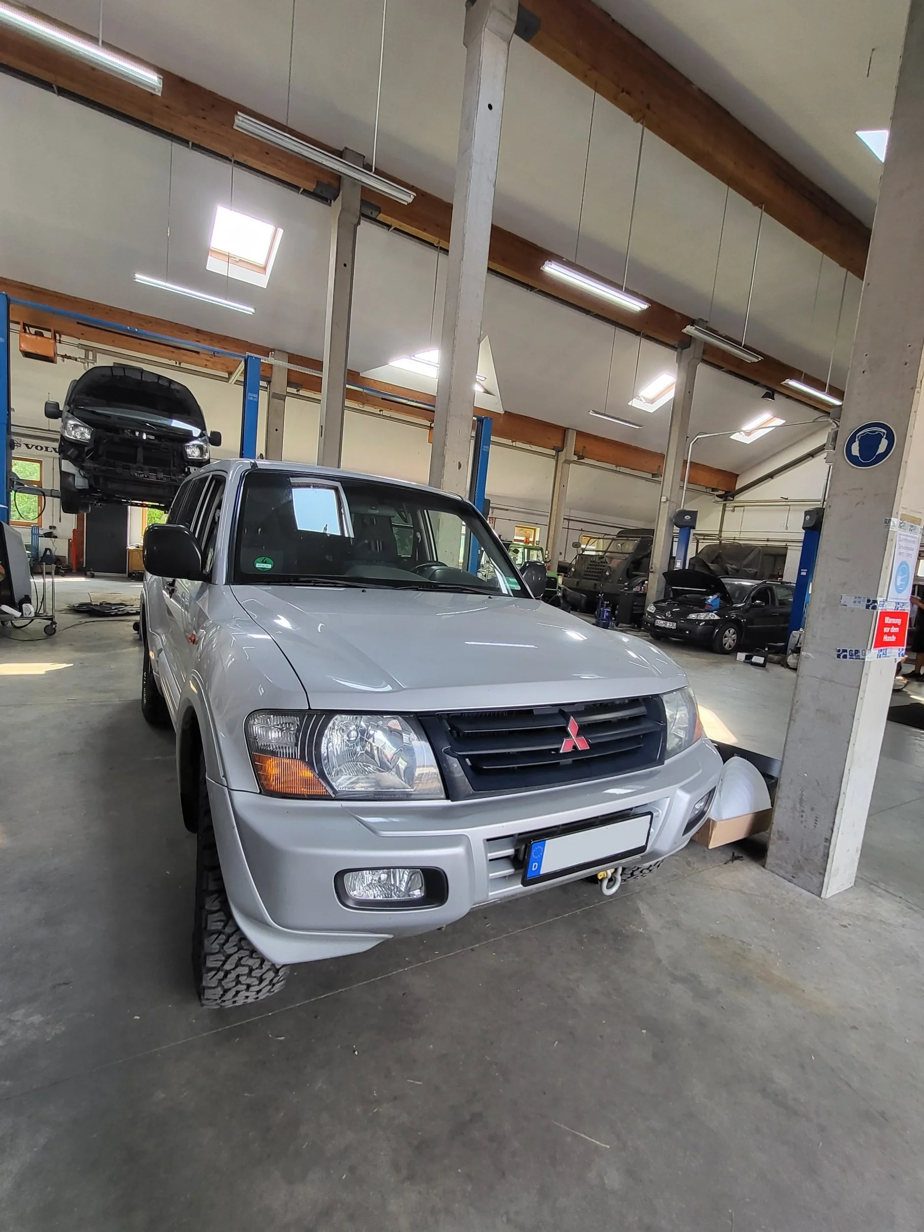 Nissan Patrol Y61 Offroad Schnorchelsystem - erhöhte Luftansaugung im ...