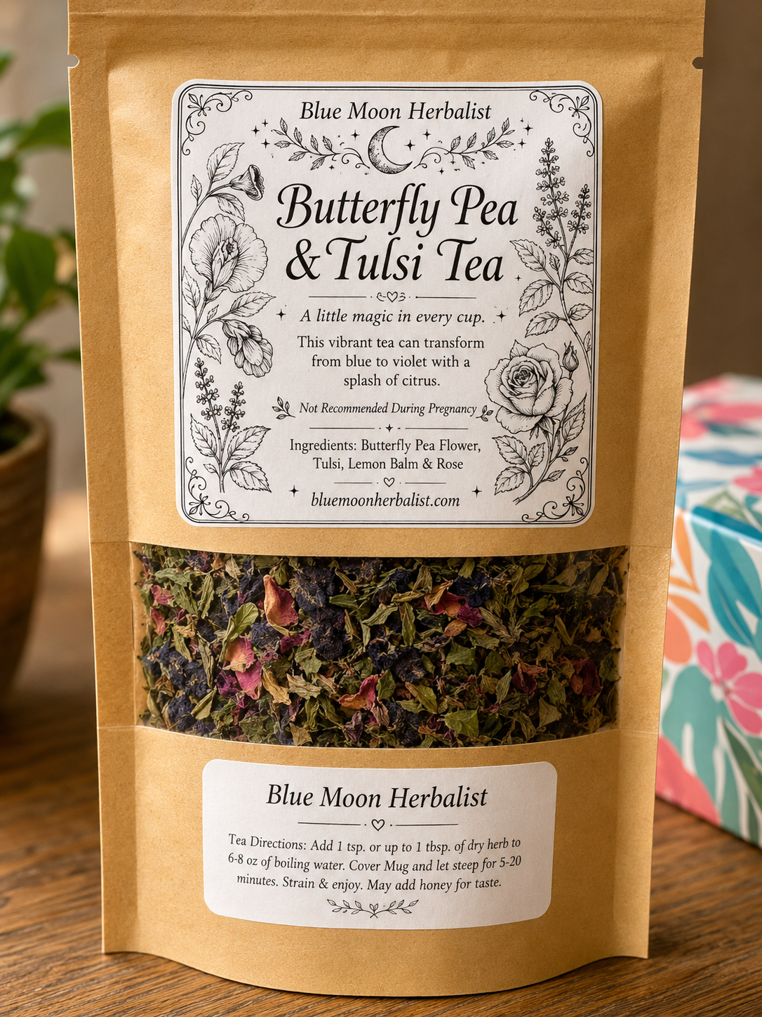 Butterfly Pea & Tulsi Tea