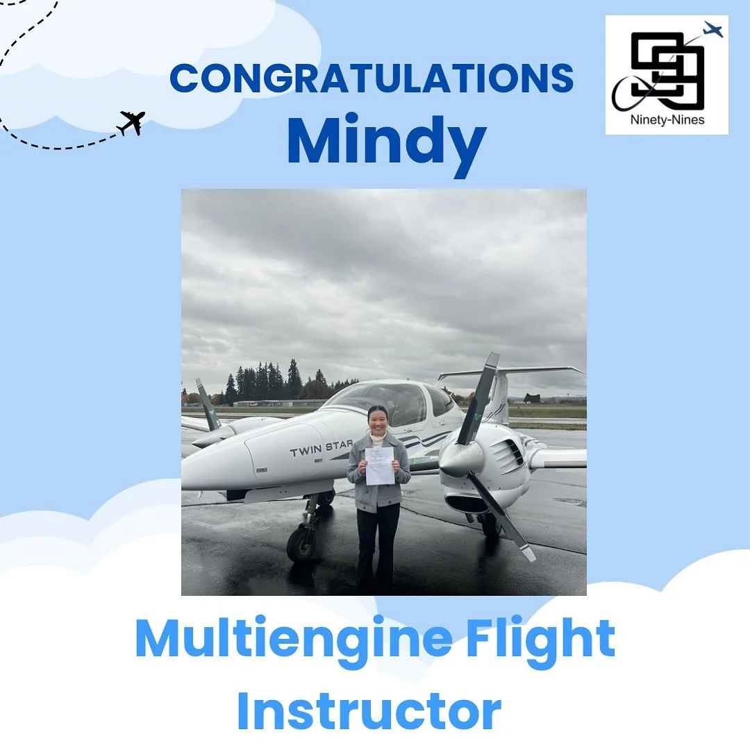 Congratulations, Mindy, on your MEI &hearts;️✈️ Good job!!