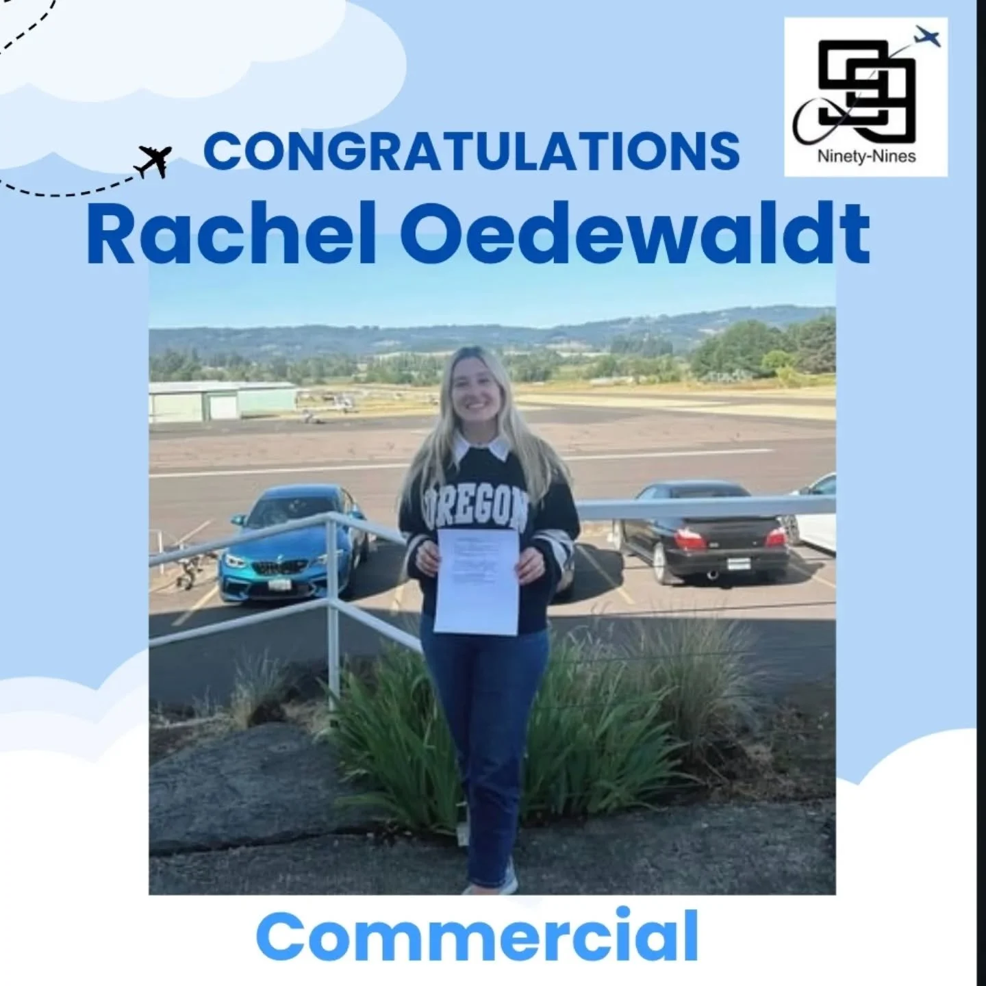 Congratulations, Rachel! 💥