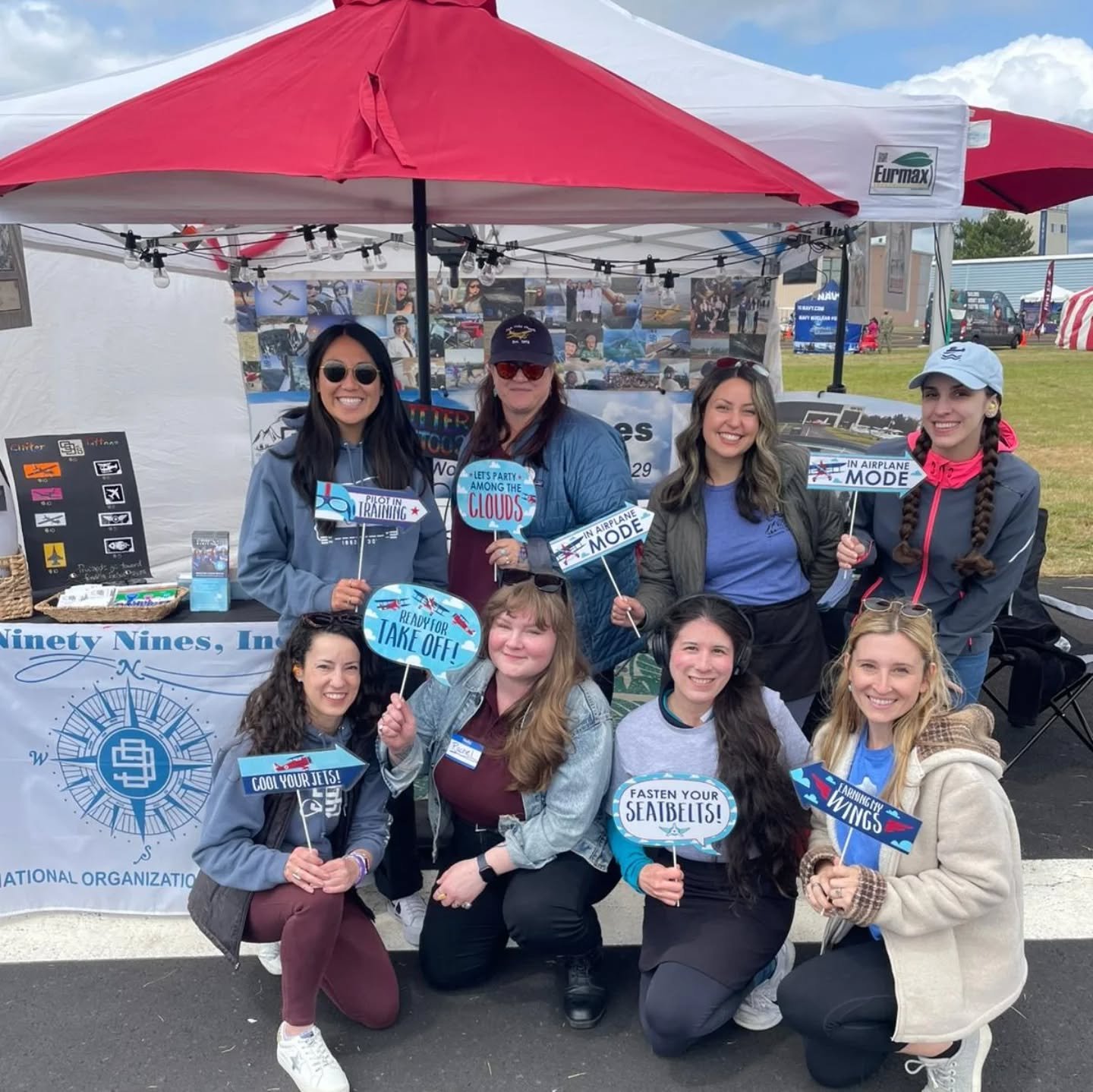 HILLSBORO AIR SHOW 2025 💥✈️💙
Thank you, ladies, for all the help and support 🙏🏼 
We had an amazing weekend!