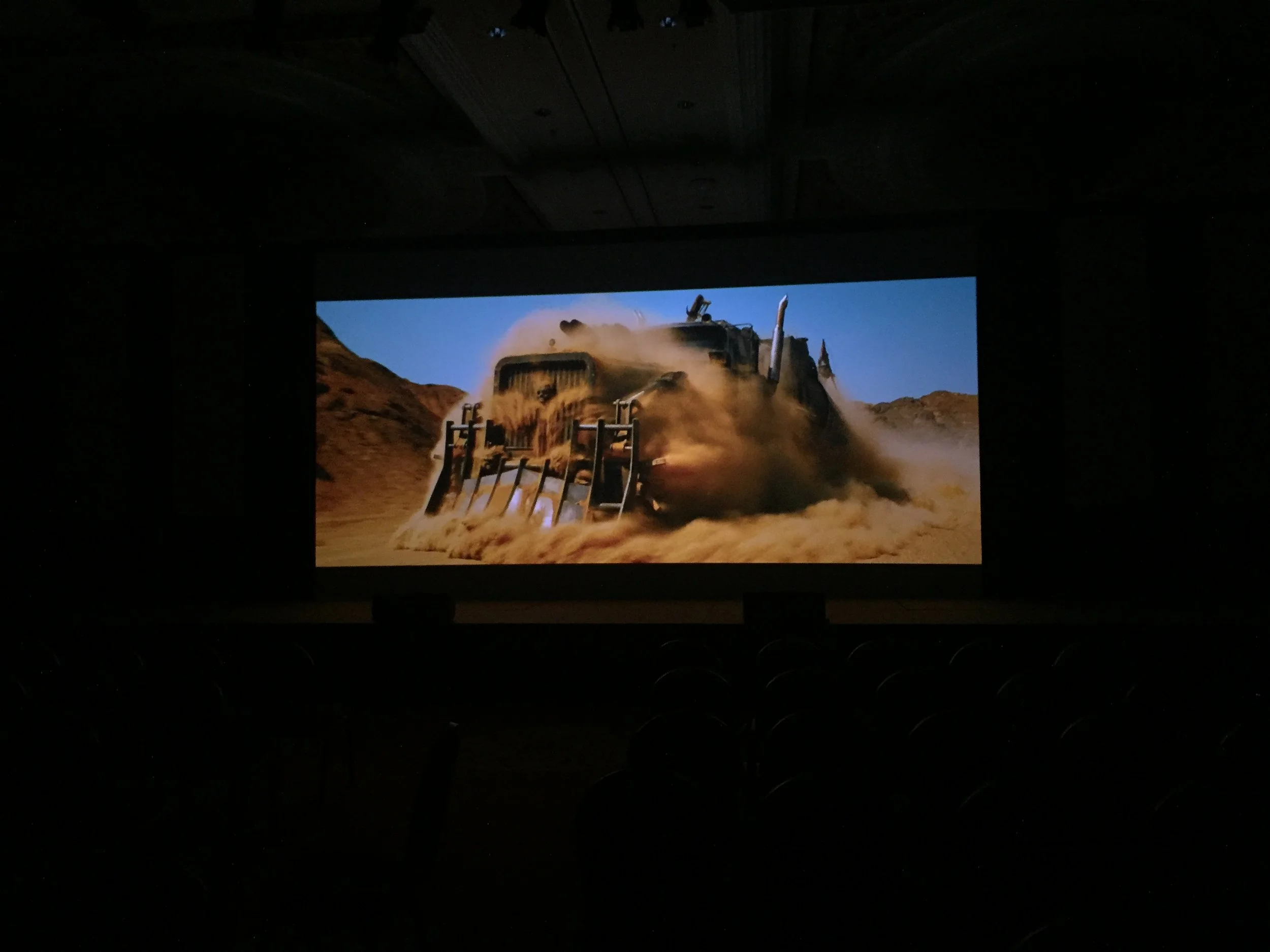 When you have an amazing projection and audio system set up, you have to use it on your down time.